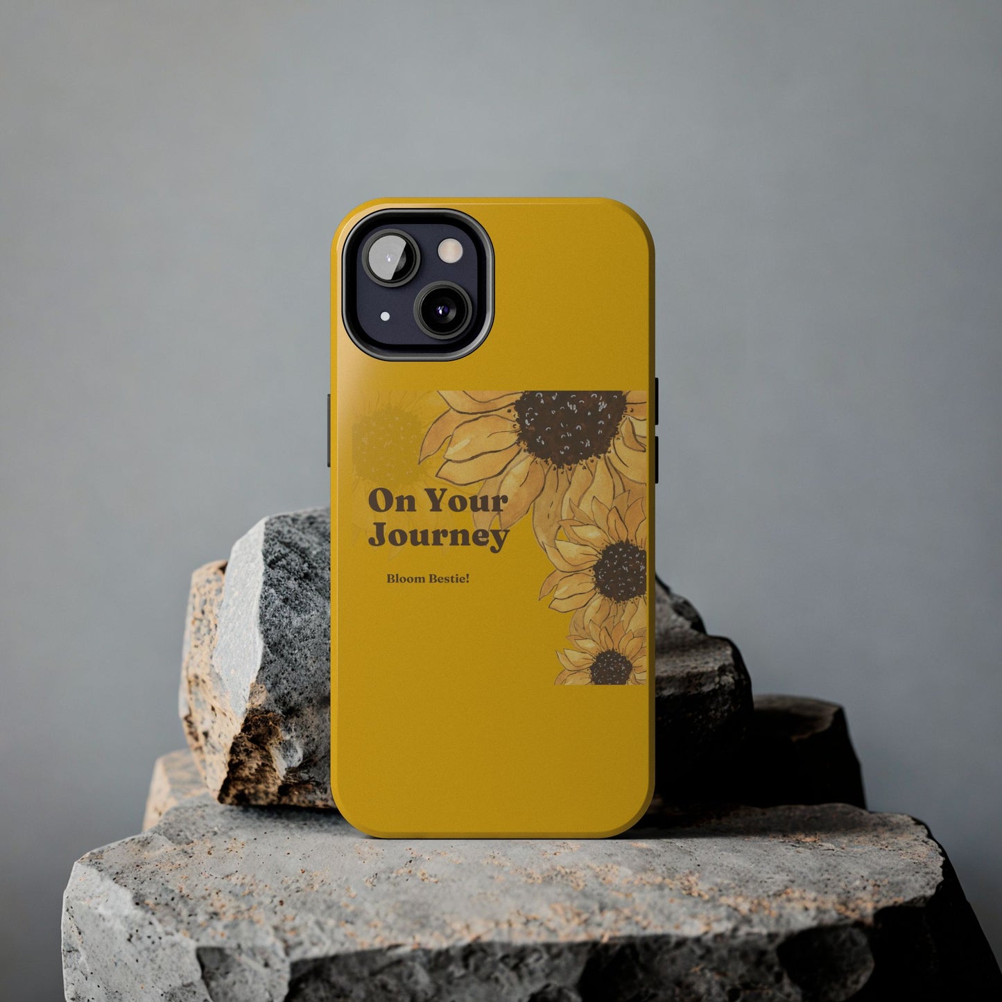 On Your Journey Sunflower Tough Phone Cases