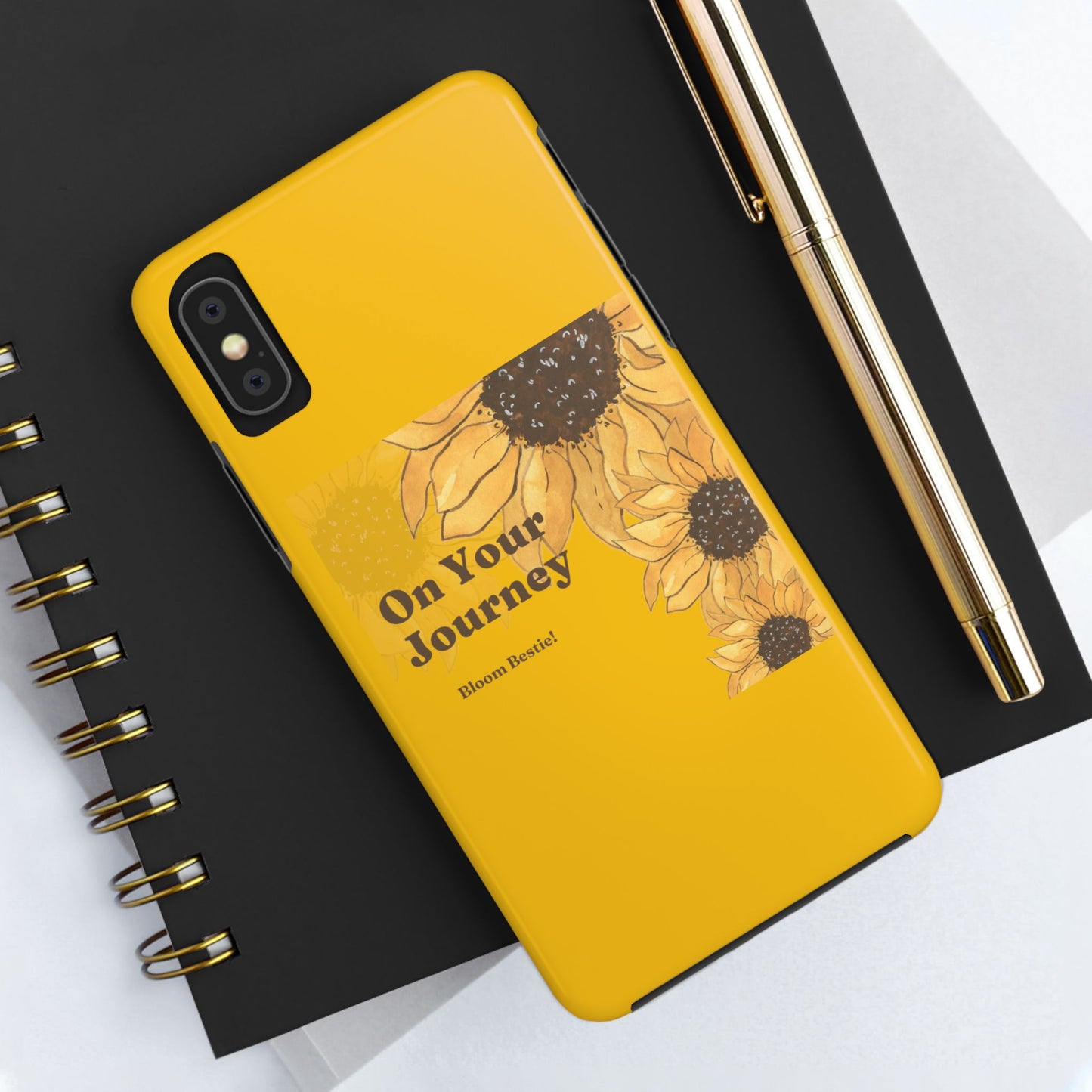 On Your Journey Sunflower Tough Phone Cases