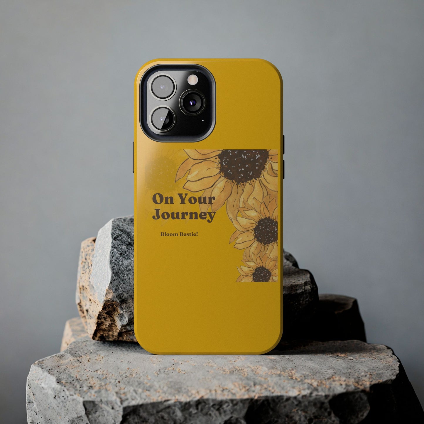 On Your Journey Sunflower Tough Phone Cases