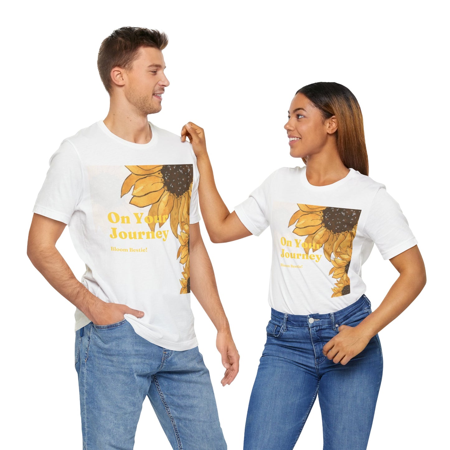 On Your Journey Original Flower Staple T-Shirt