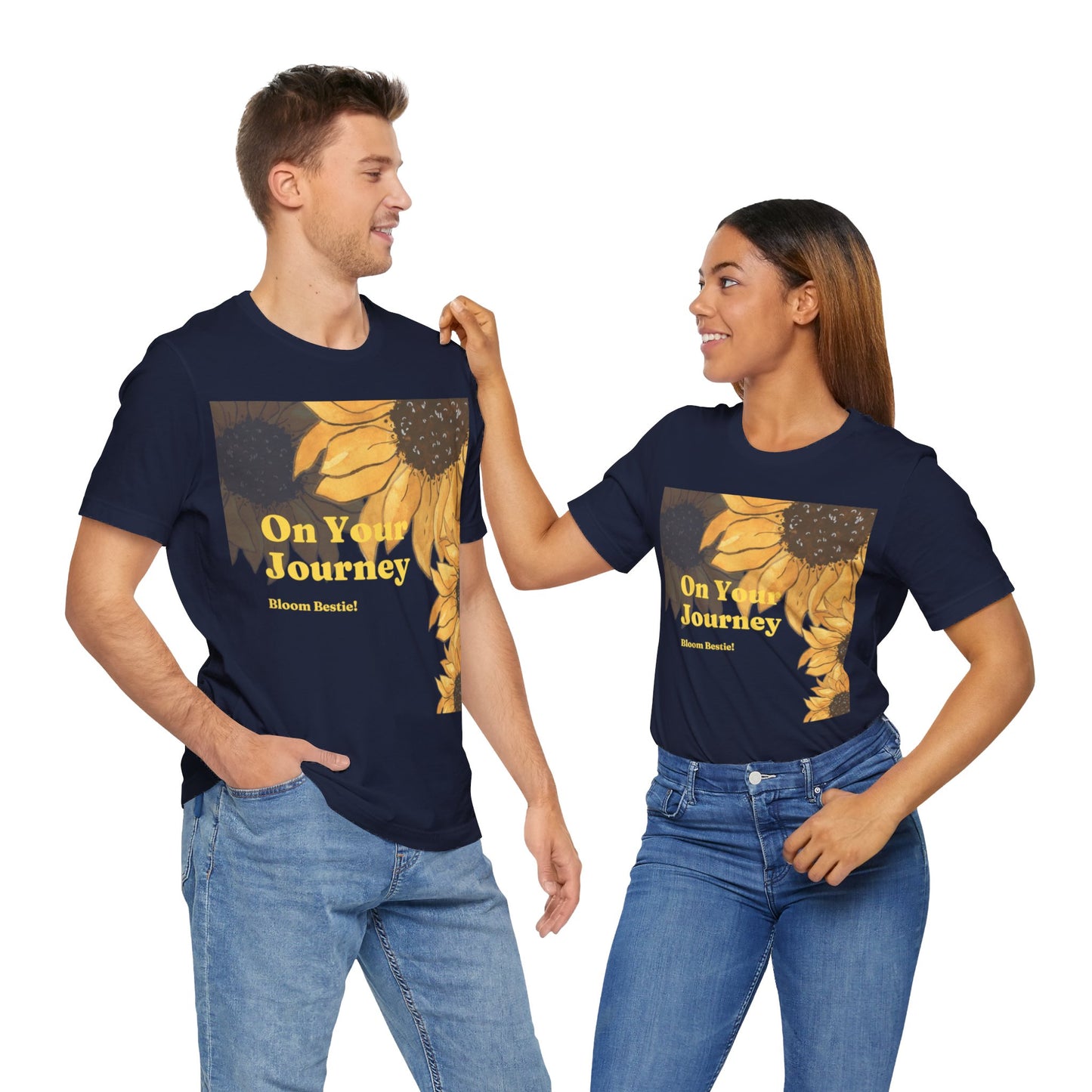 On Your Journey Original Flower Staple T-Shirt