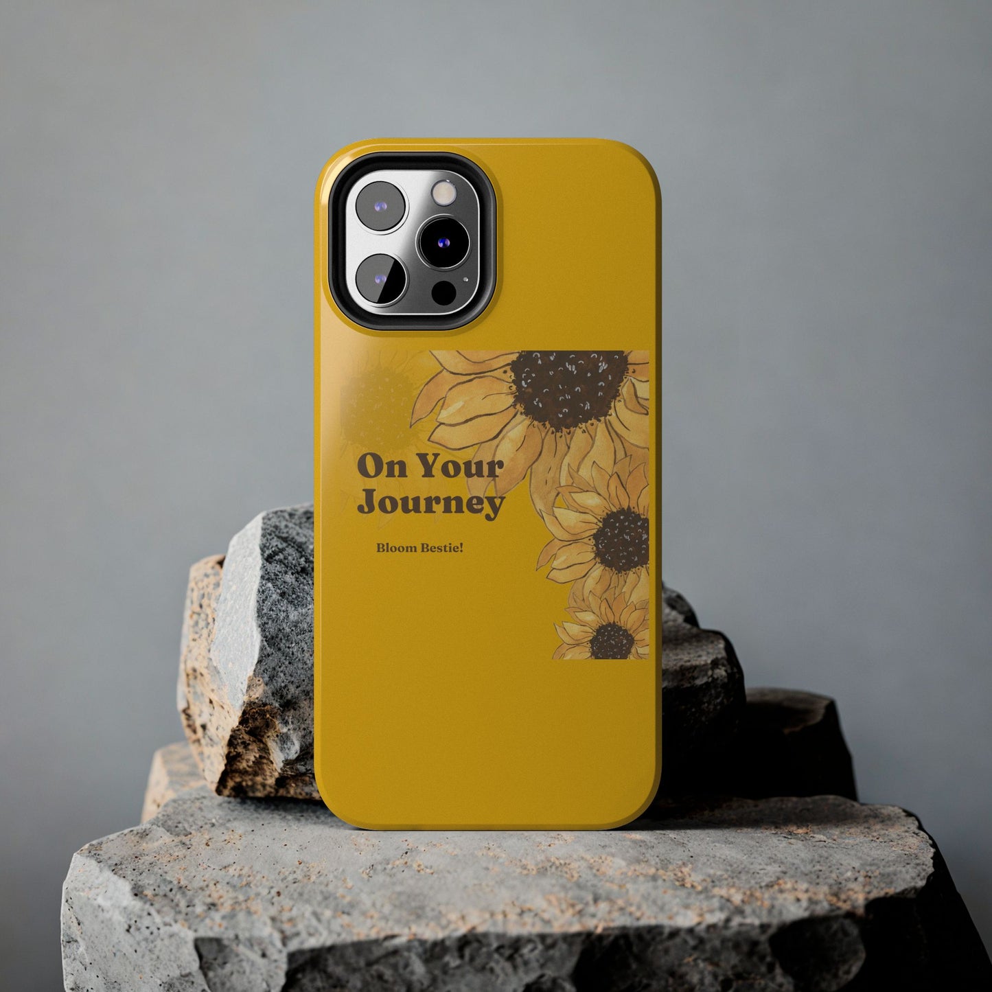 On Your Journey Sunflower Tough Phone Cases