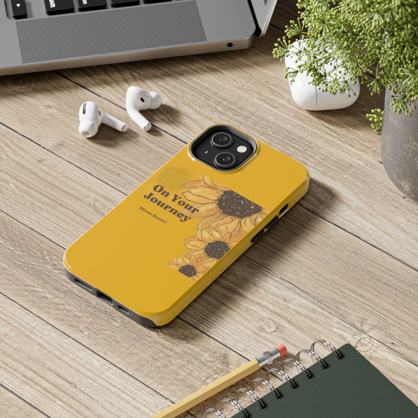 On Your Journey Sunflower Tough Phone Cases