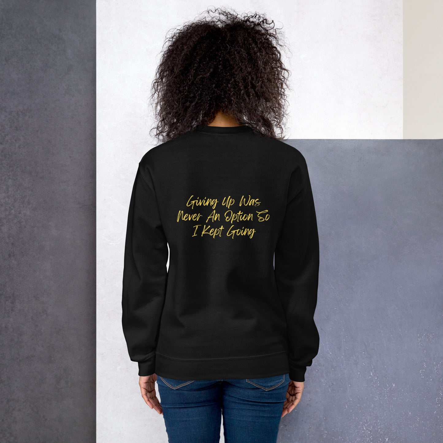 On Your Journey Flower Crown Sweatshirt