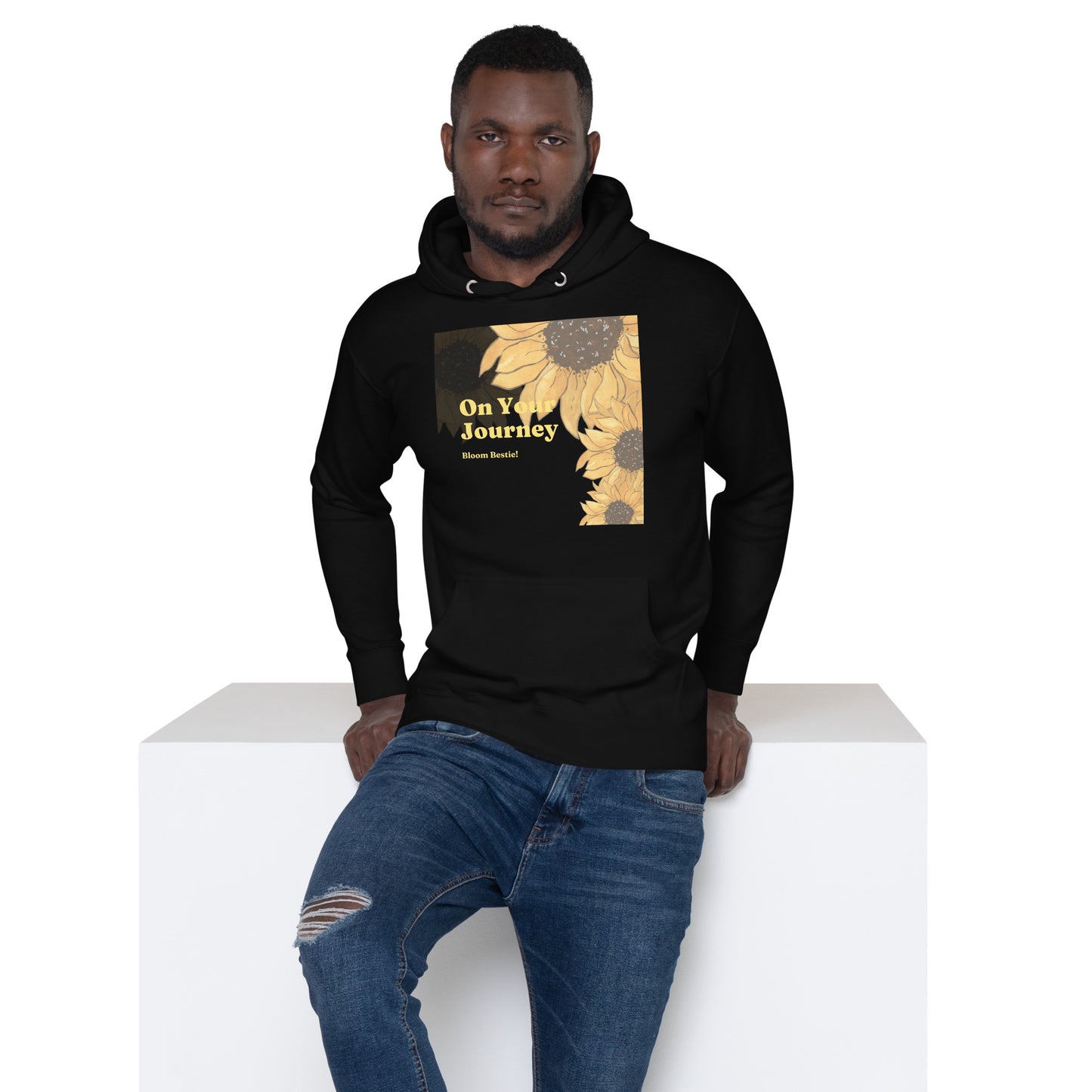 On Your Journey Original Flower Hoodie