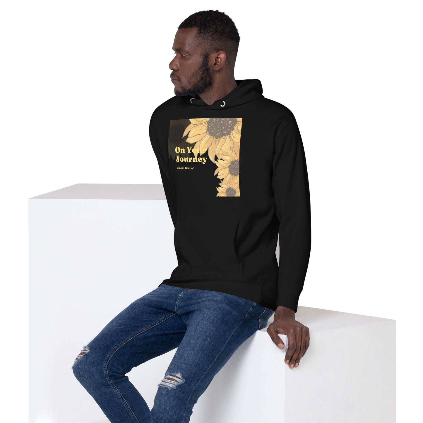 On Your Journey Original Flower Hoodie