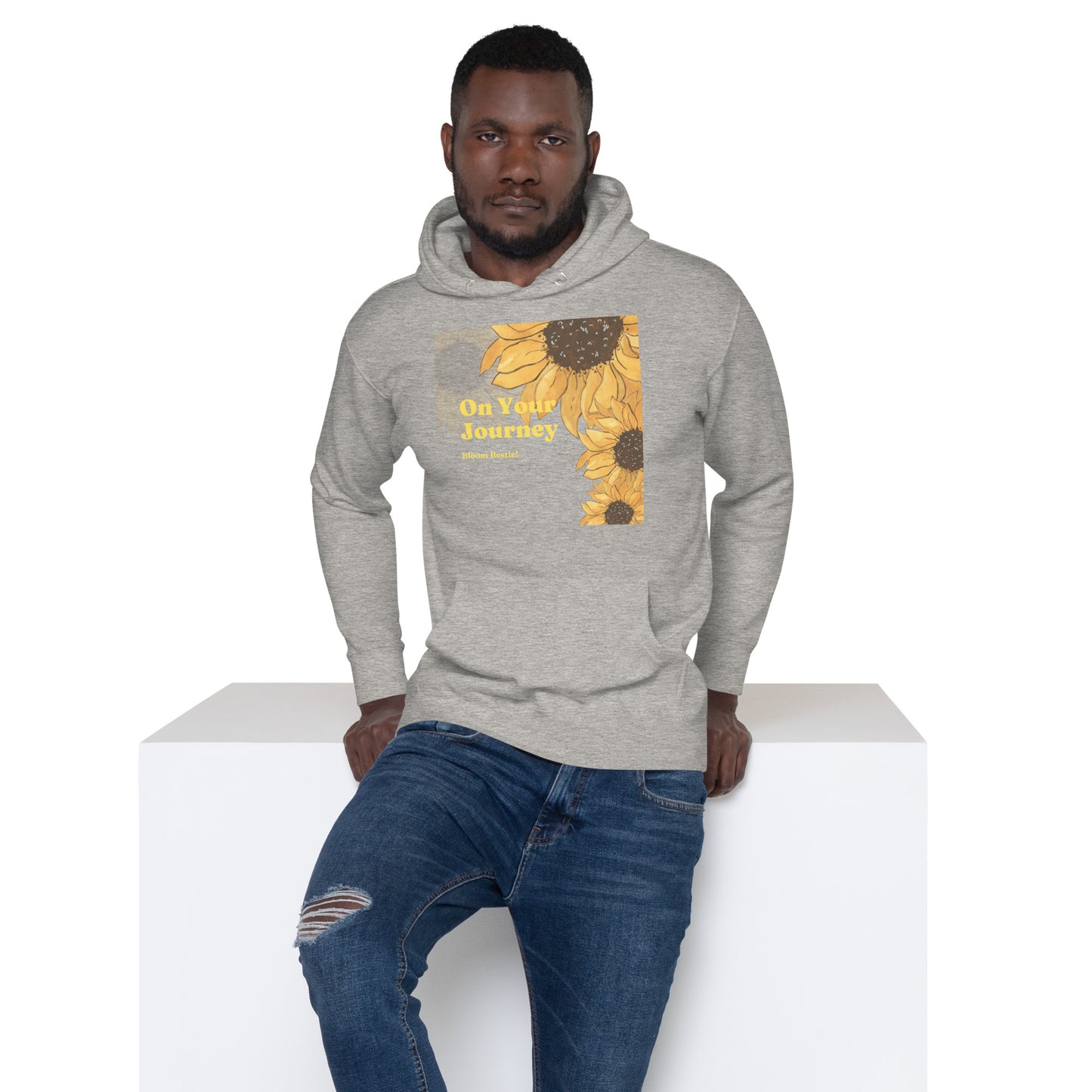 On Your Journey Original Flower Hoodie