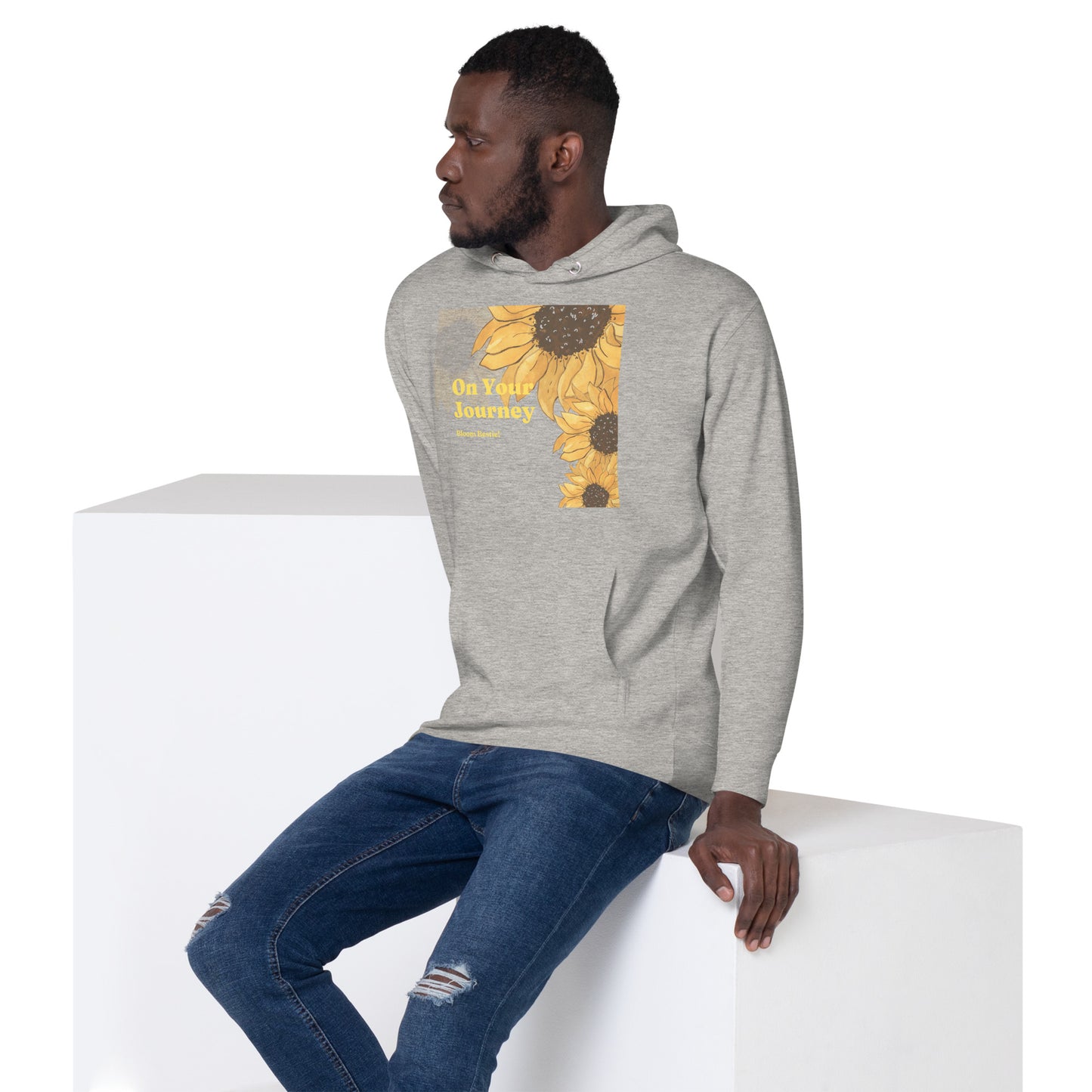 On Your Journey Original Flower Hoodie