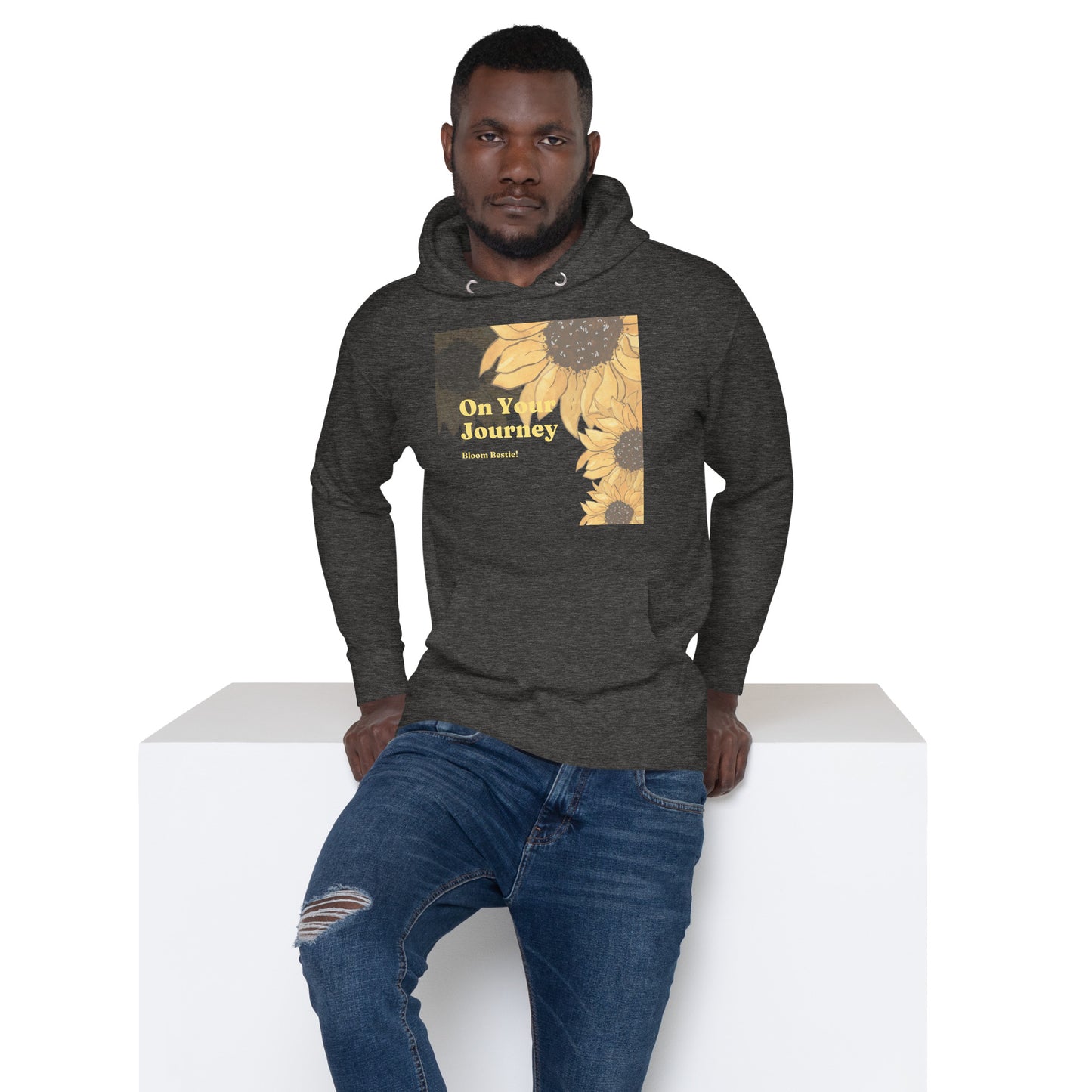 On Your Journey Original Flower Hoodie