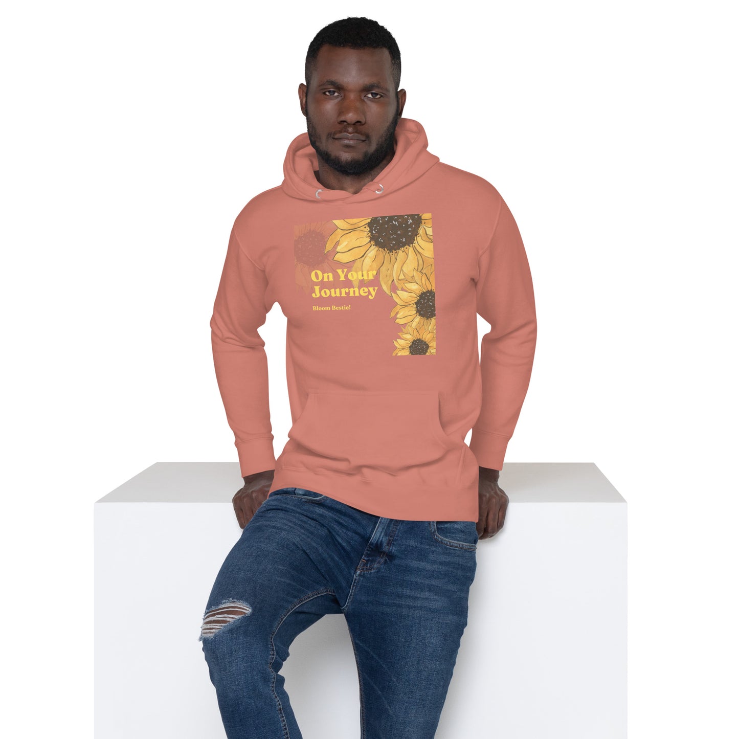 On Your Journey Original Flower Hoodie