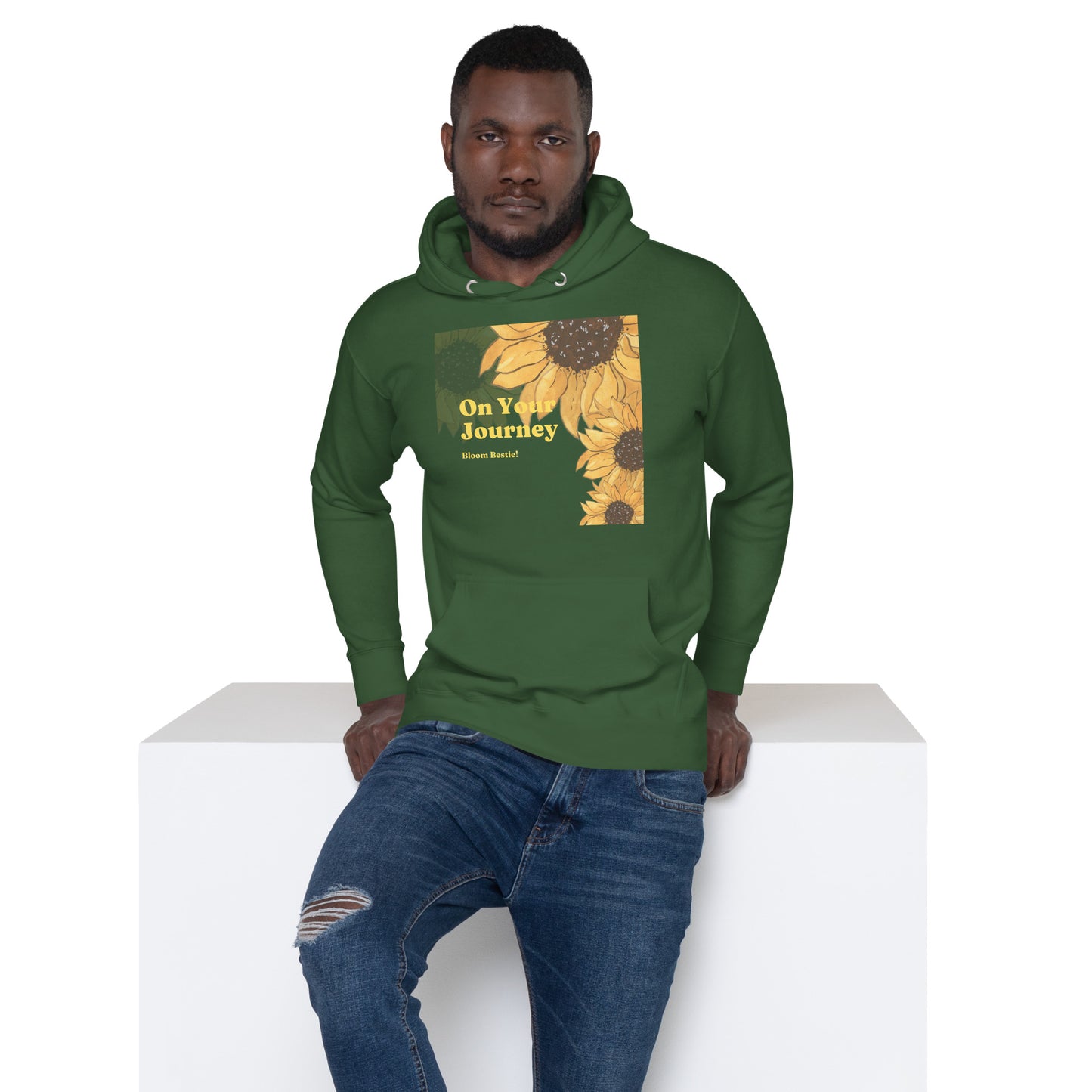On Your Journey Original Flower Hoodie