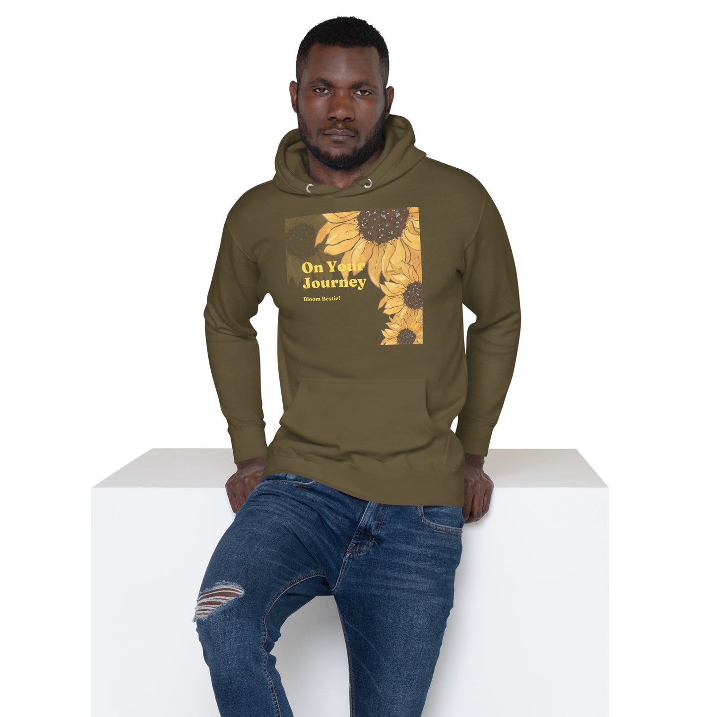 On Your Journey Original Flower Hoodie