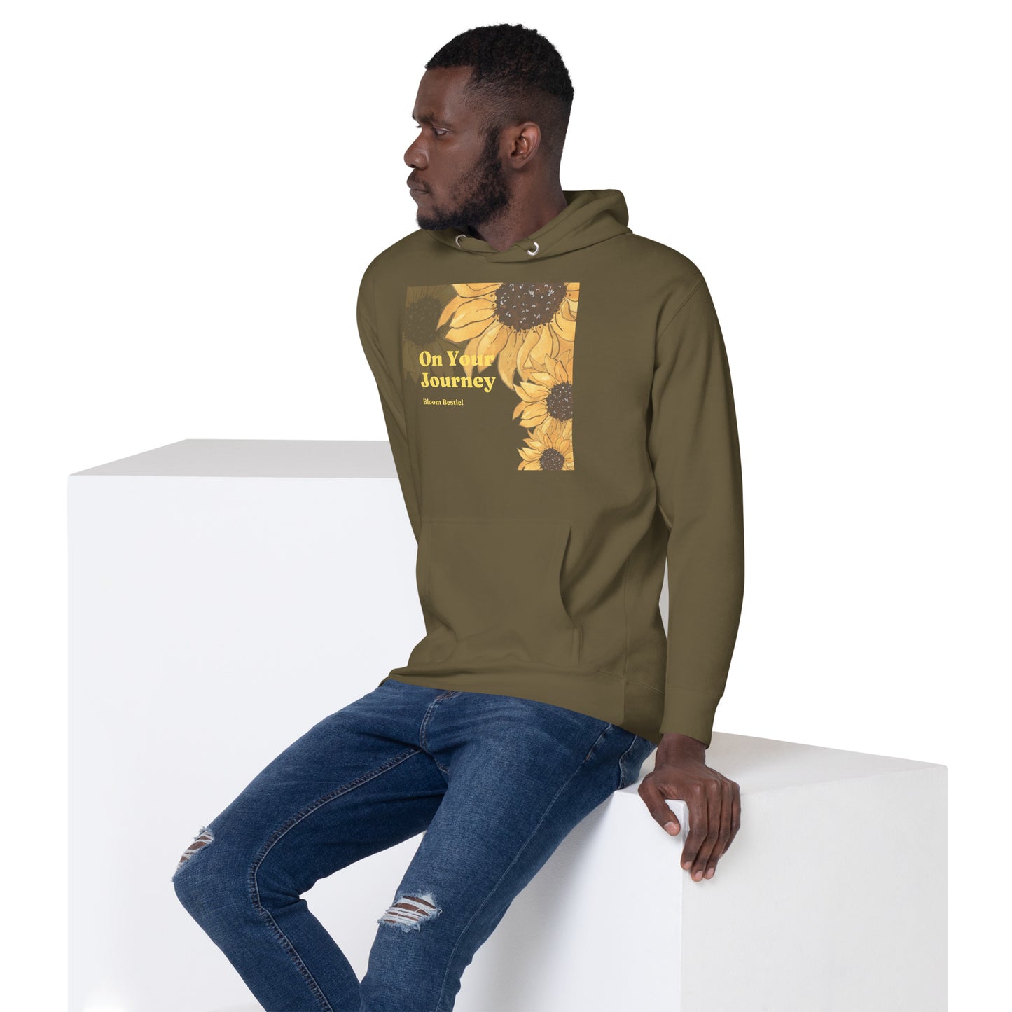 On Your Journey Original Flower Hoodie