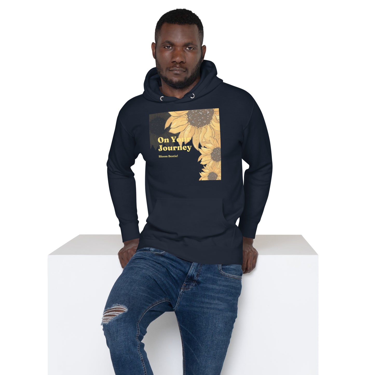 On Your Journey Original Flower Hoodie