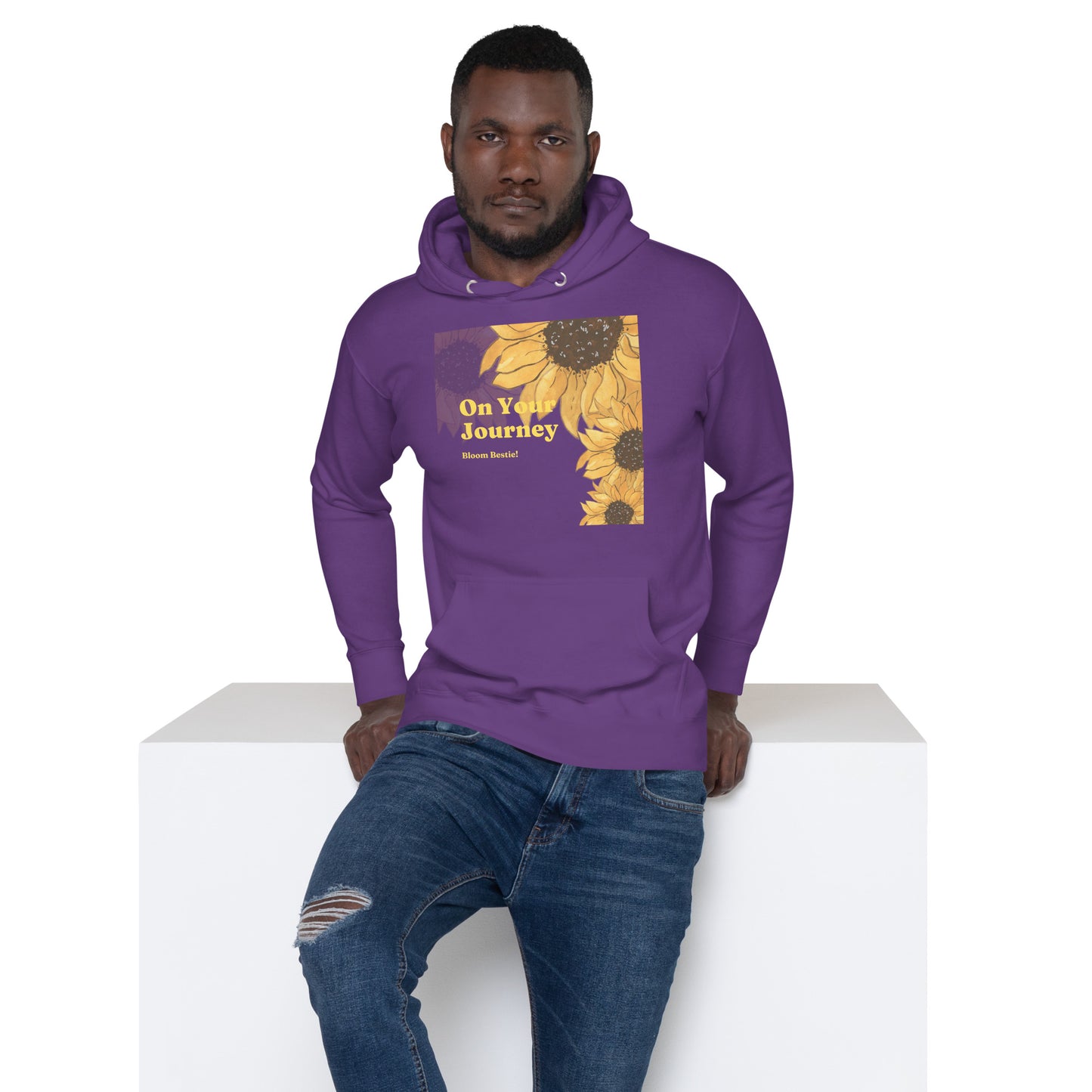 On Your Journey Original Flower Hoodie