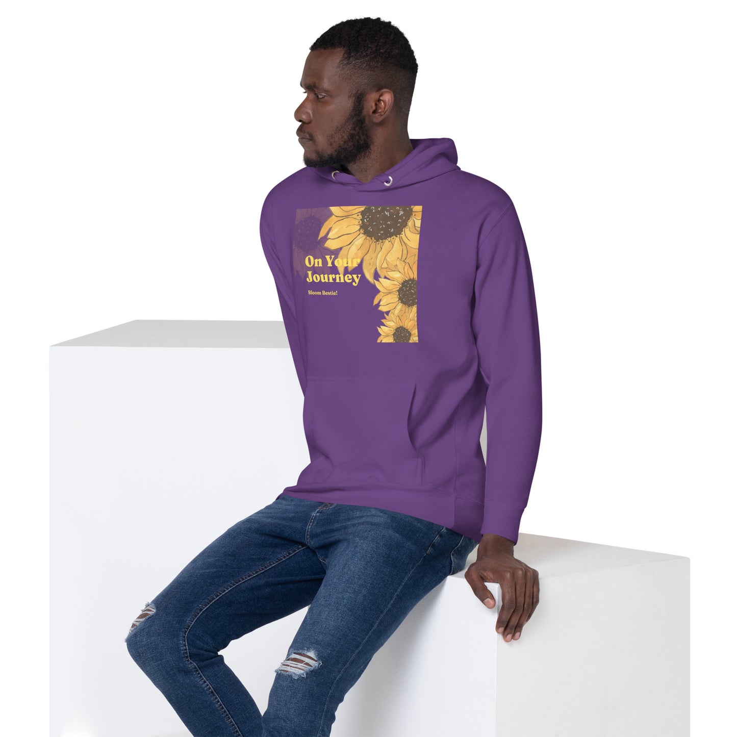 On Your Journey Original Flower Hoodie