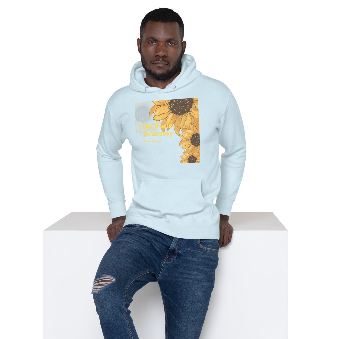 On Your Journey Original Flower Hoodie