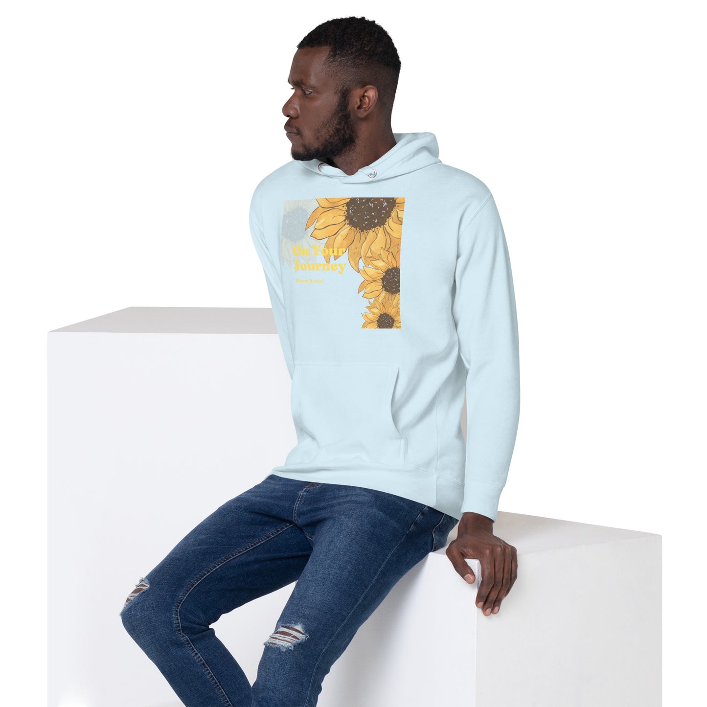 On Your Journey Original Flower Hoodie