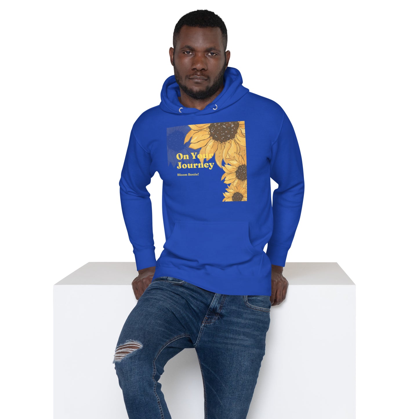 On Your Journey Original Flower Hoodie