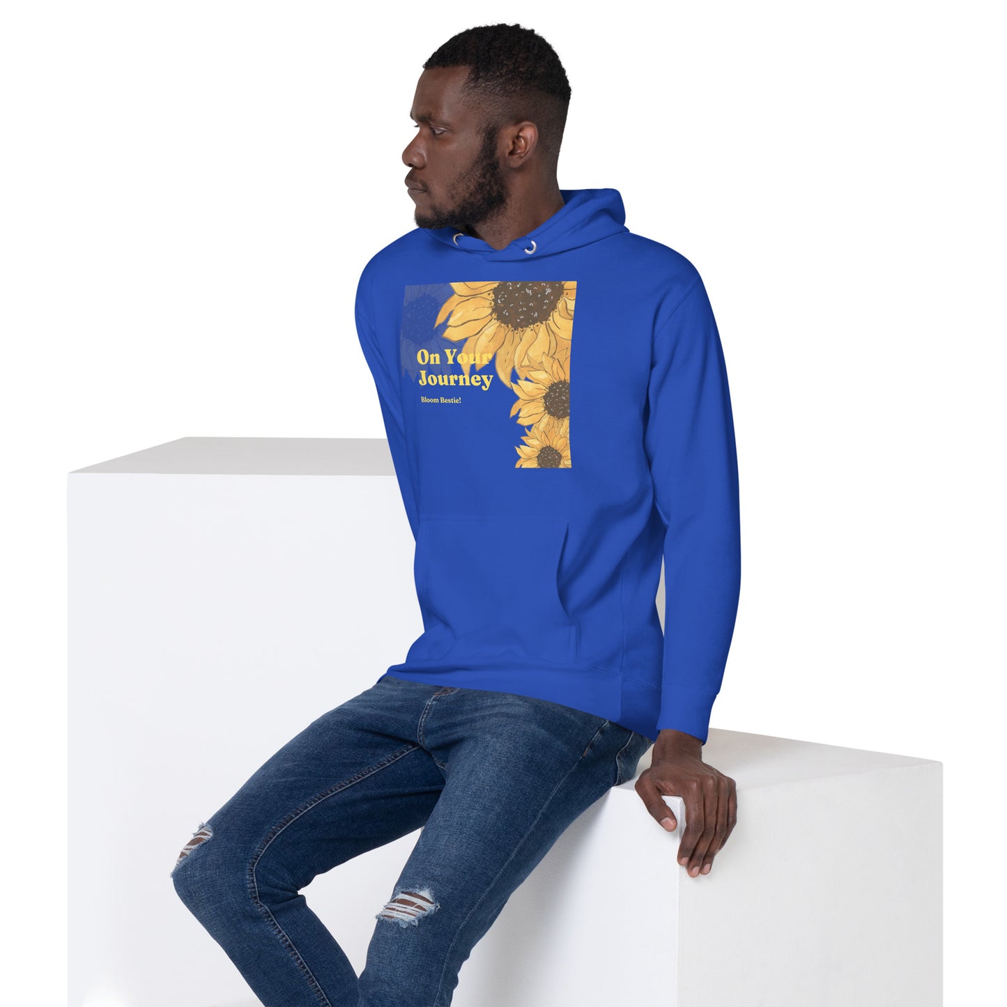 On Your Journey Original Flower Hoodie