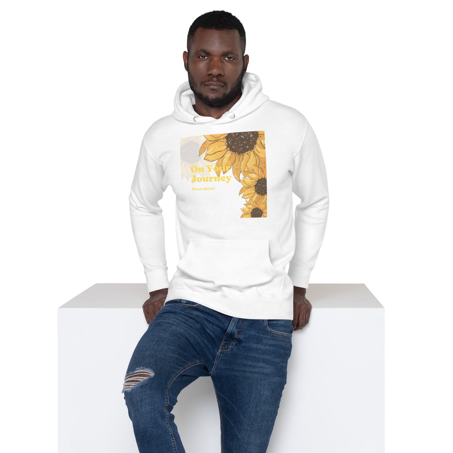 On Your Journey Original Flower Hoodie