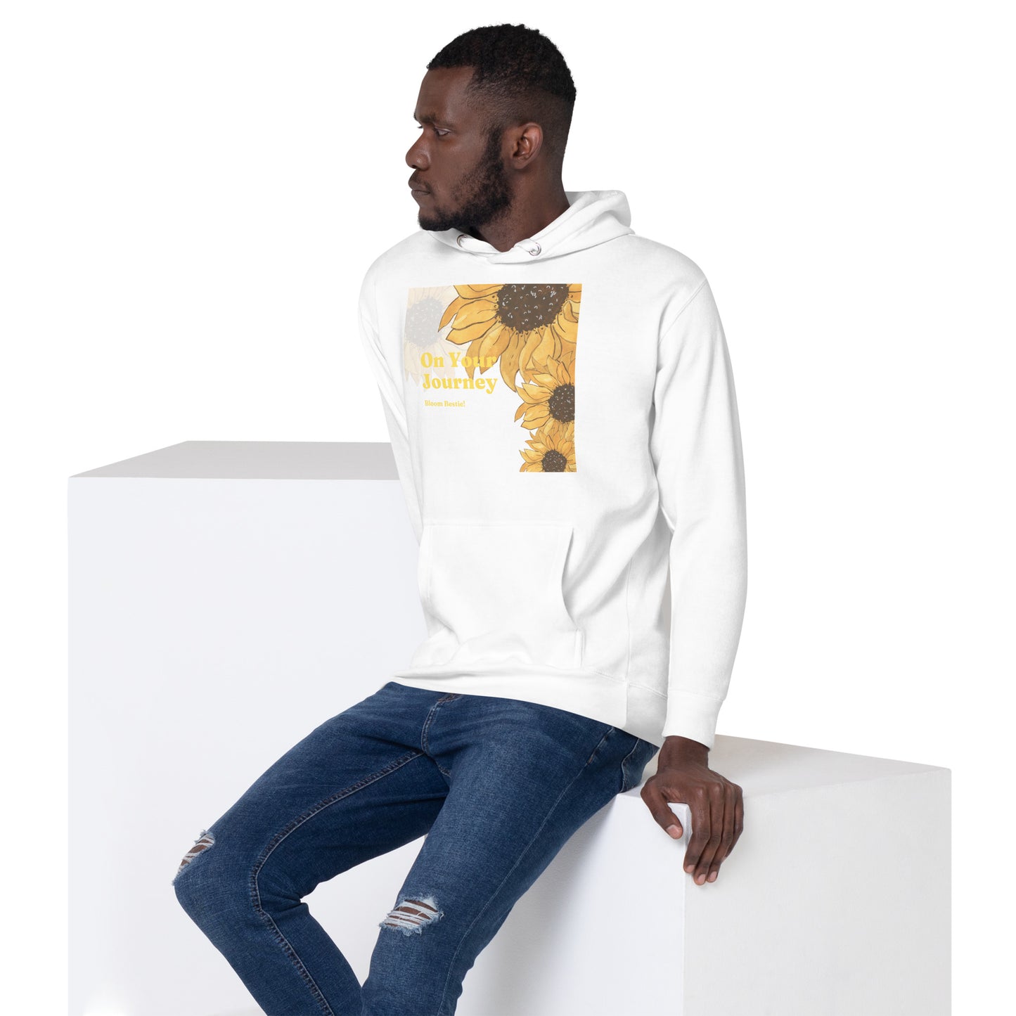 On Your Journey Original Flower Hoodie