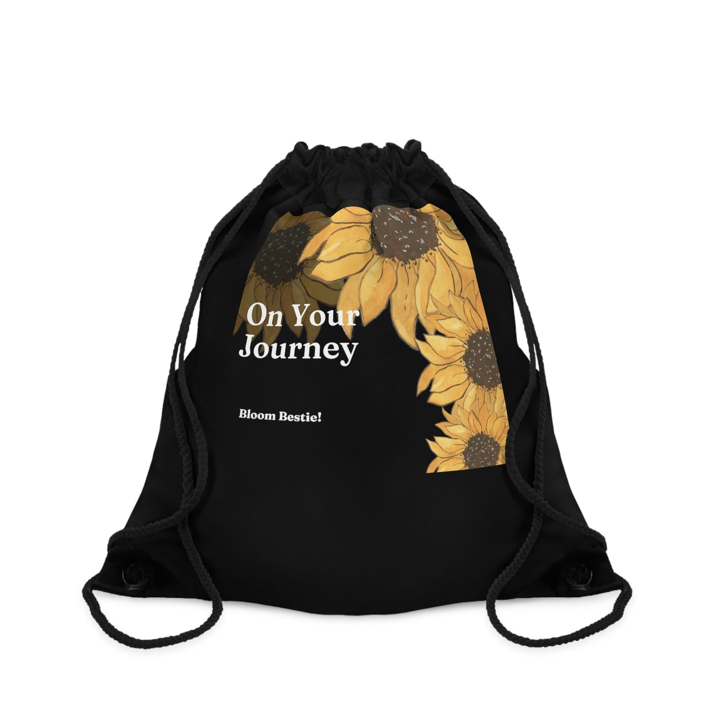 On Your Journey Drawstring Bag