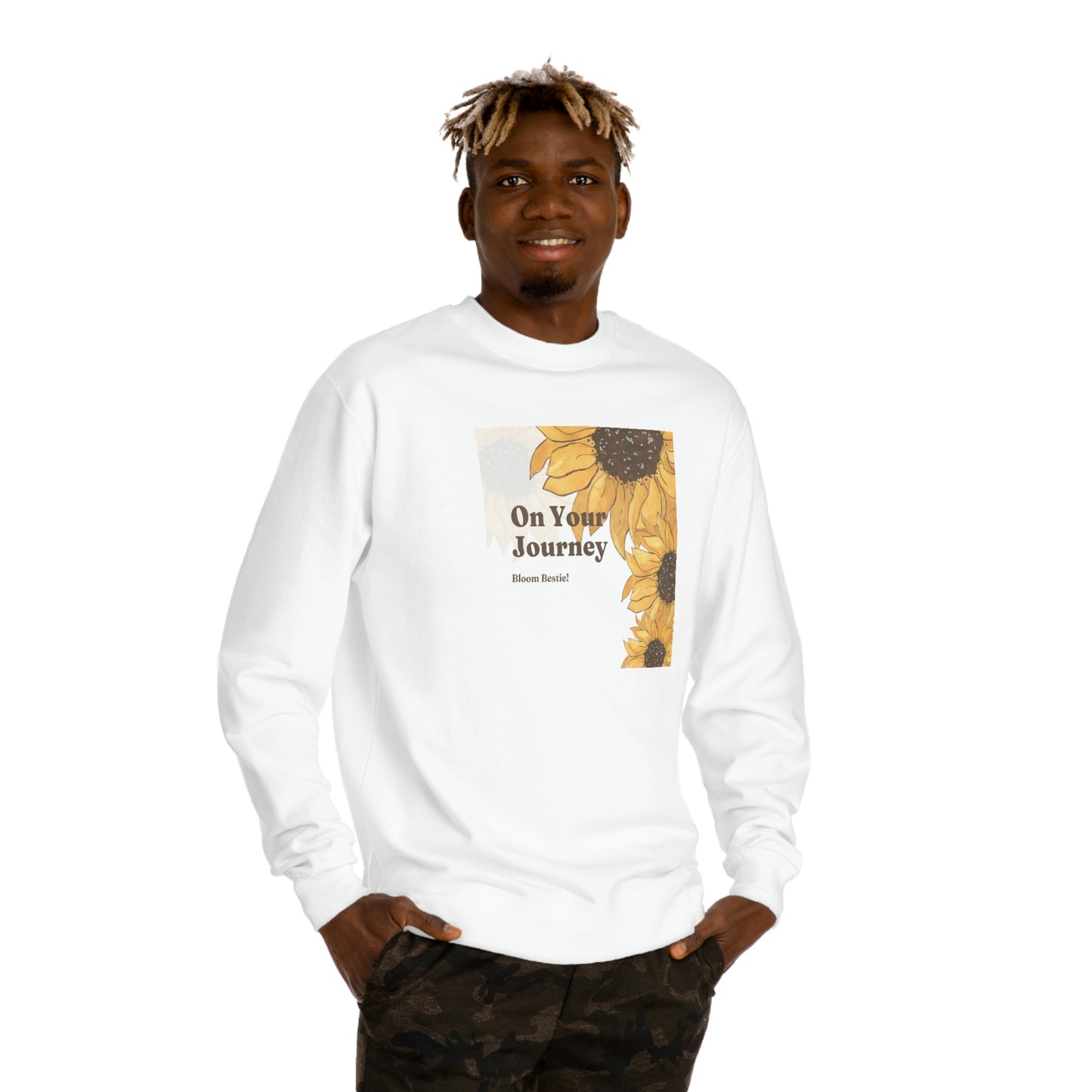 On Your Journey Unisex Crew Neck Sweatshirt