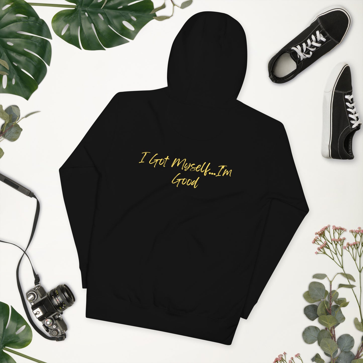 On Your Journey Single Flower Unisex Hoodie