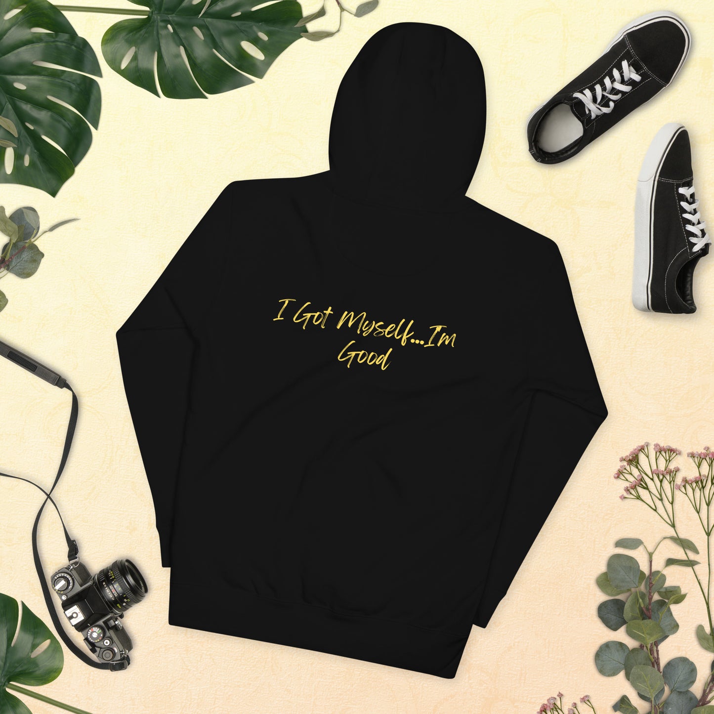 On Your Journey Single Flower Unisex Hoodie