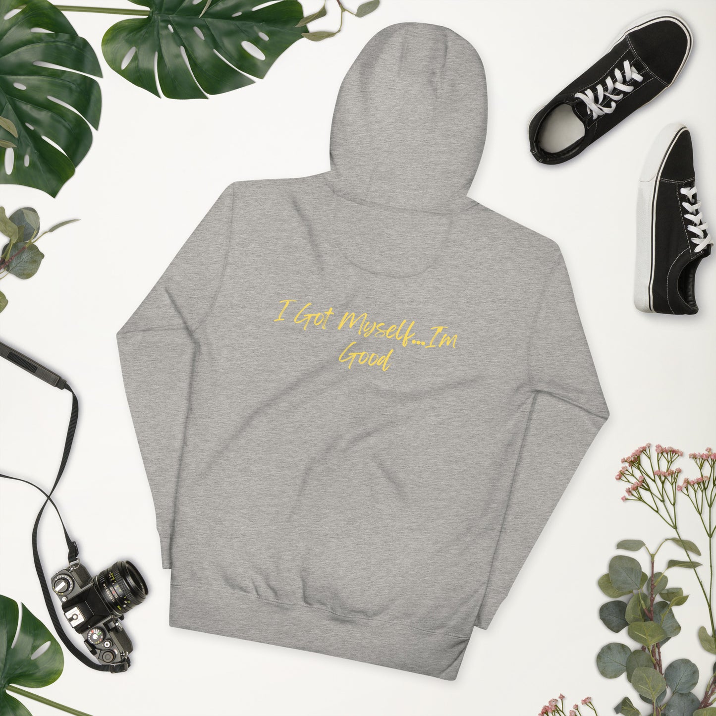 On Your Journey Single Flower Unisex Hoodie