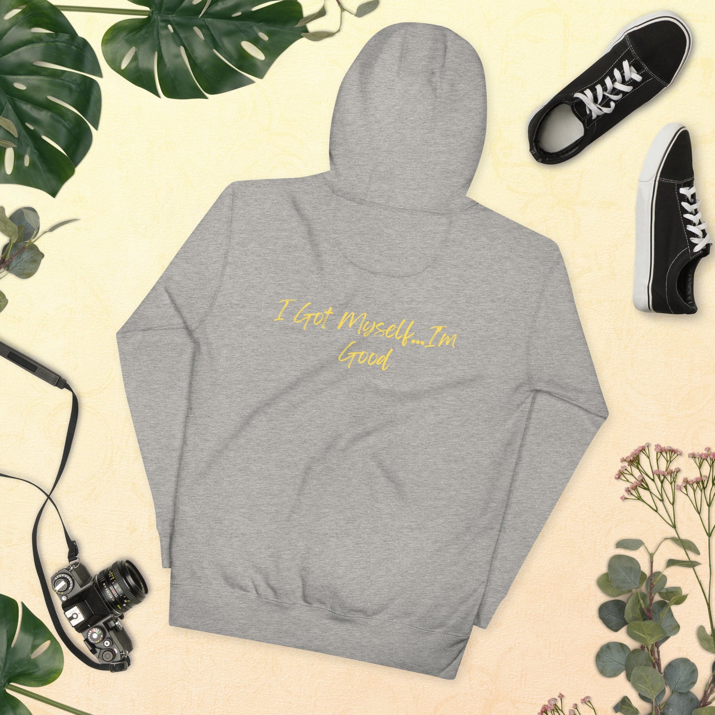 On Your Journey Single Flower Unisex Hoodie