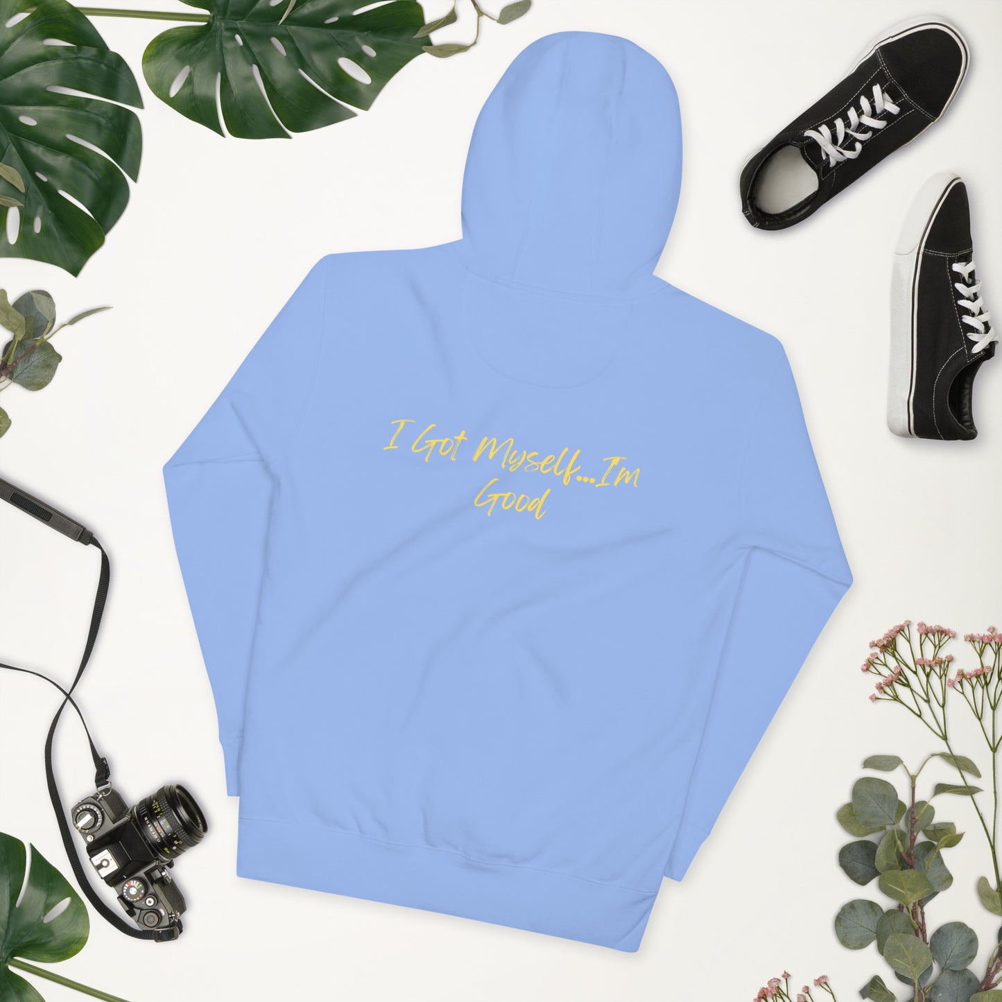 On Your Journey Single Flower Unisex Hoodie