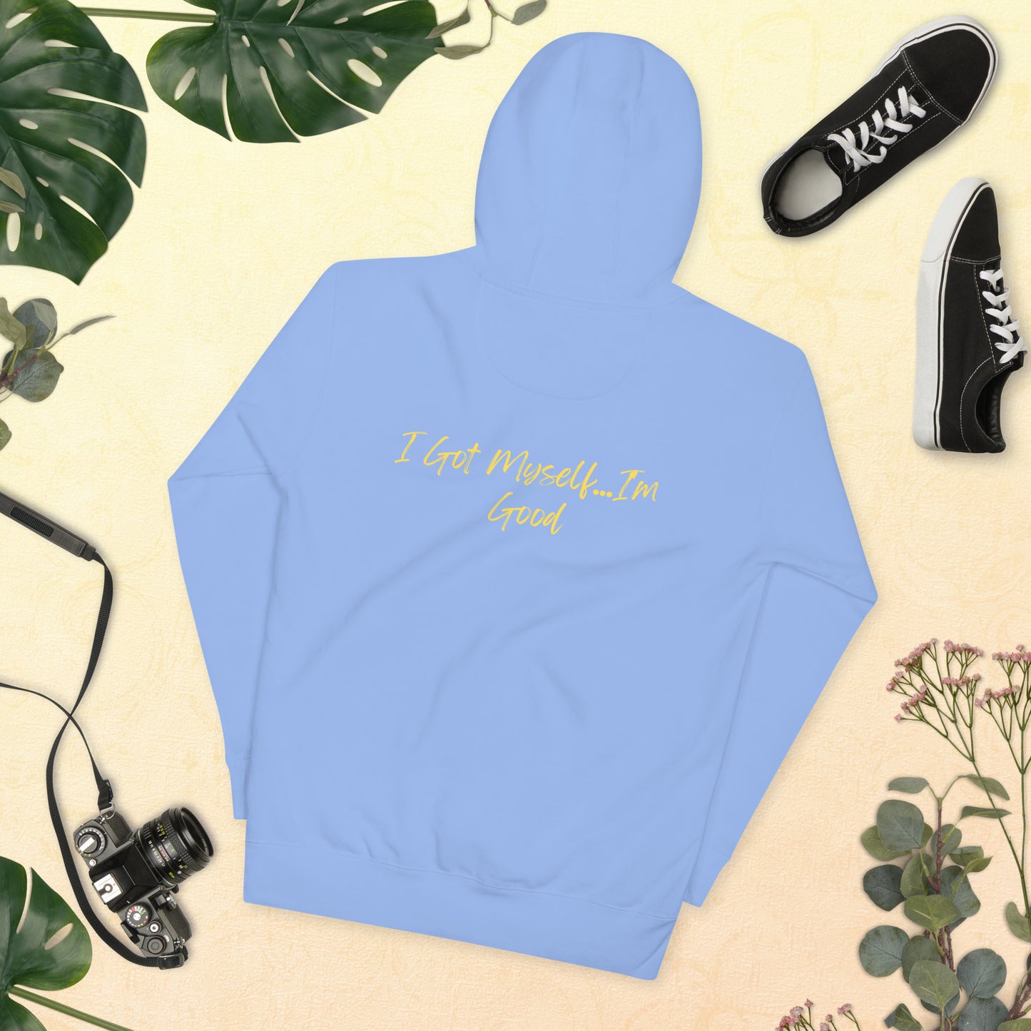 On Your Journey Single Flower Unisex Hoodie