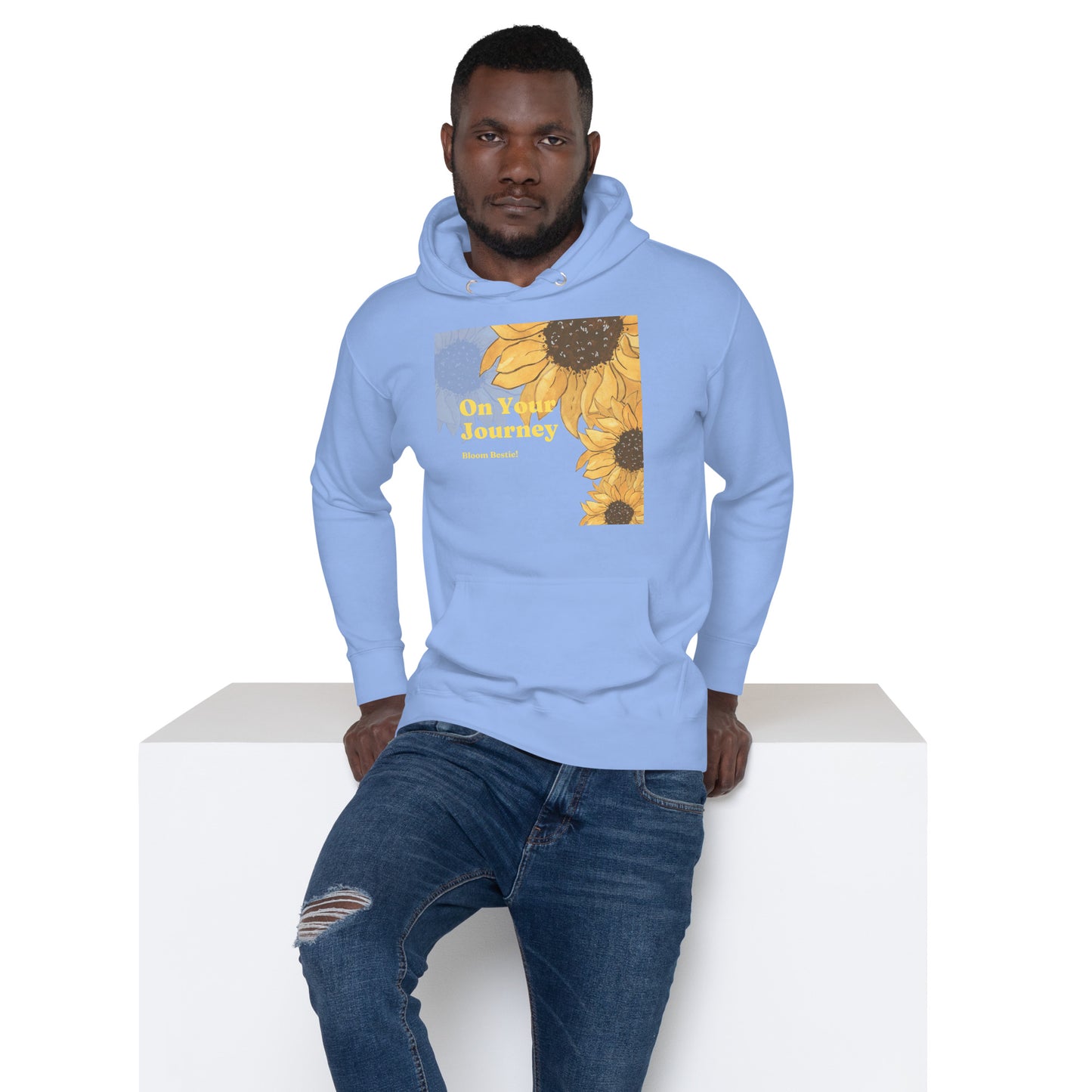 On Your Journey Original Flower Hoodie
