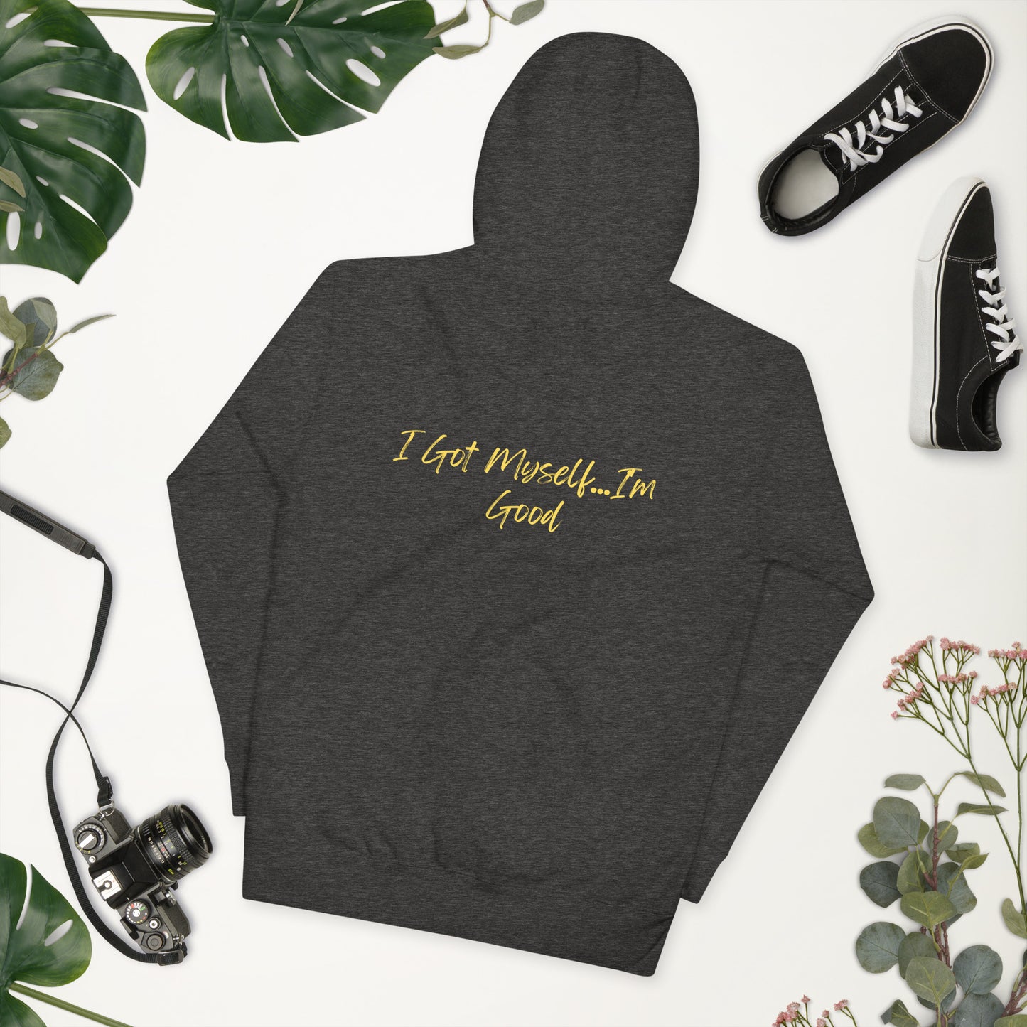 On Your Journey Single Flower Unisex Hoodie
