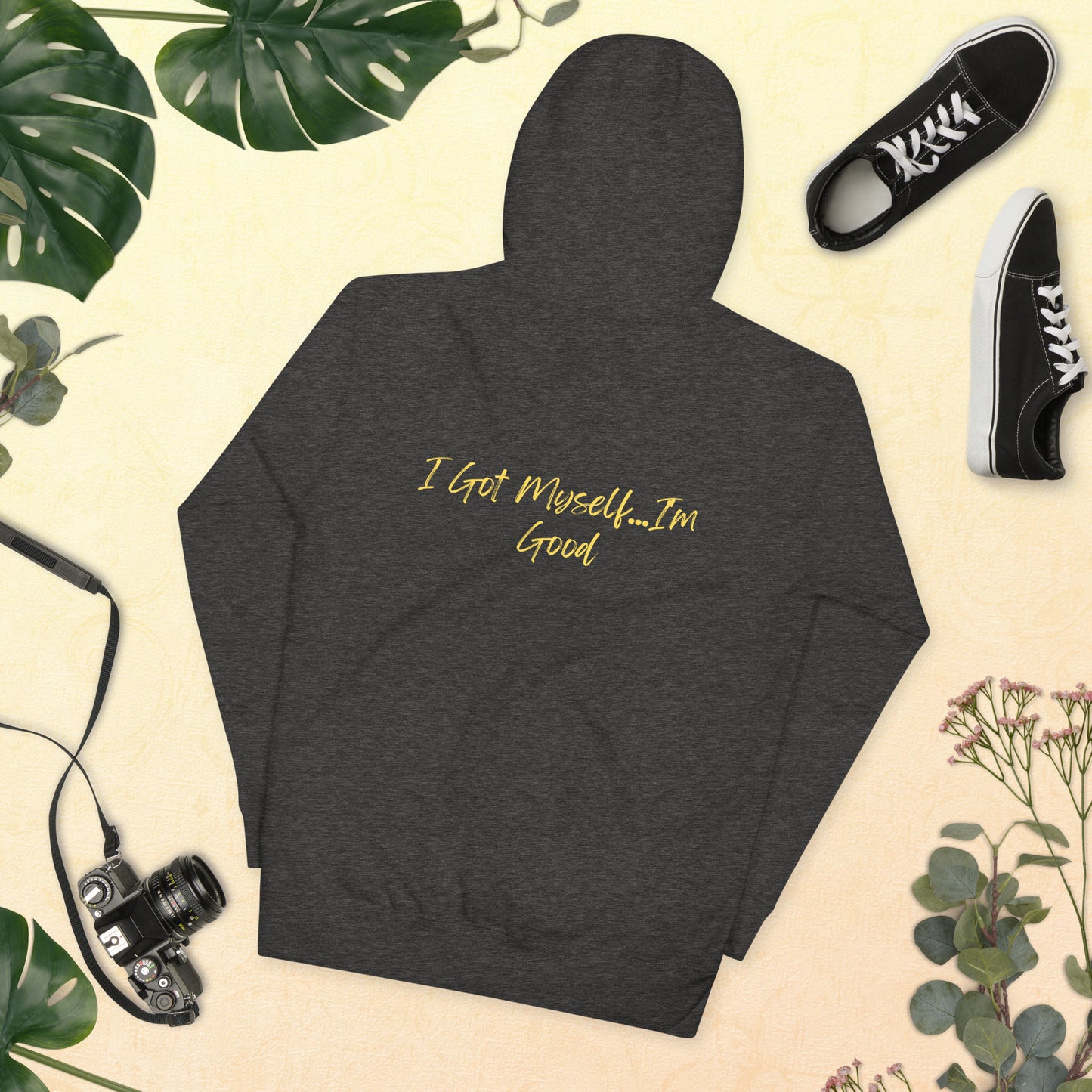 On Your Journey Single Flower Unisex Hoodie