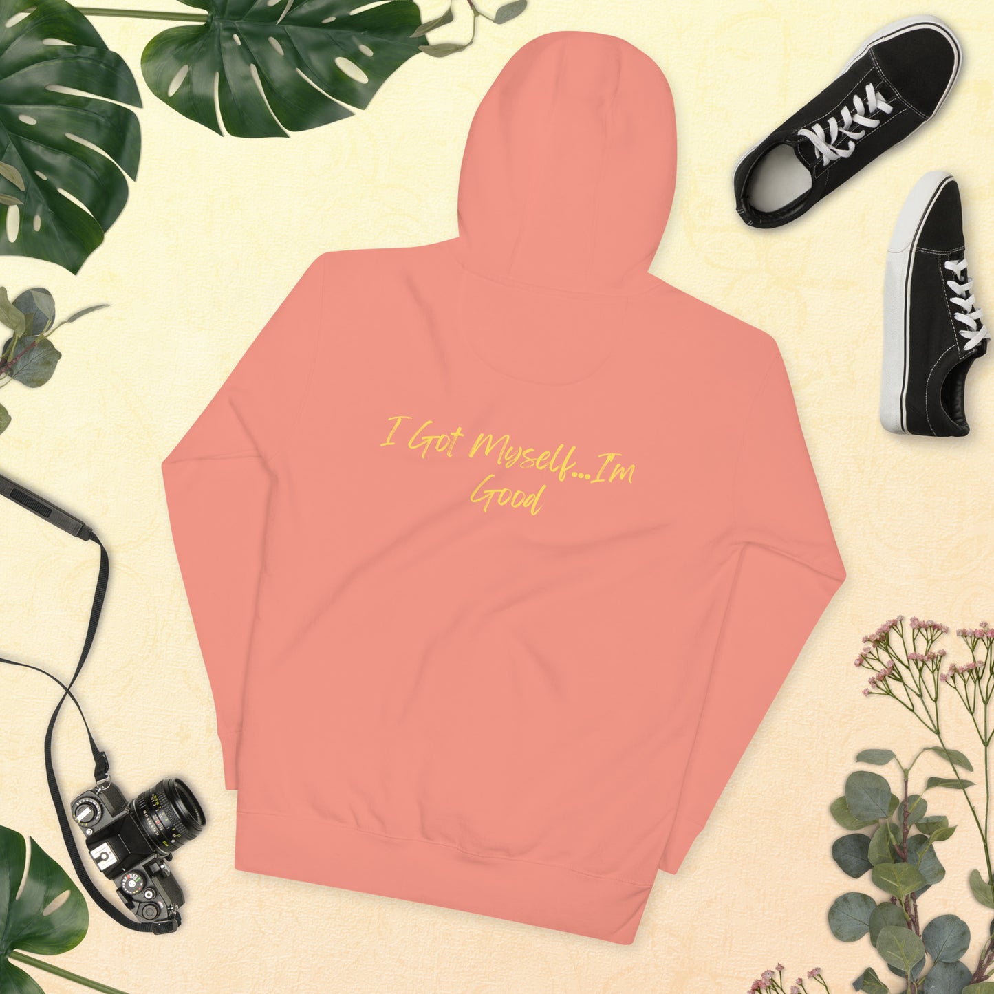 On Your Journey Single Flower Unisex Hoodie