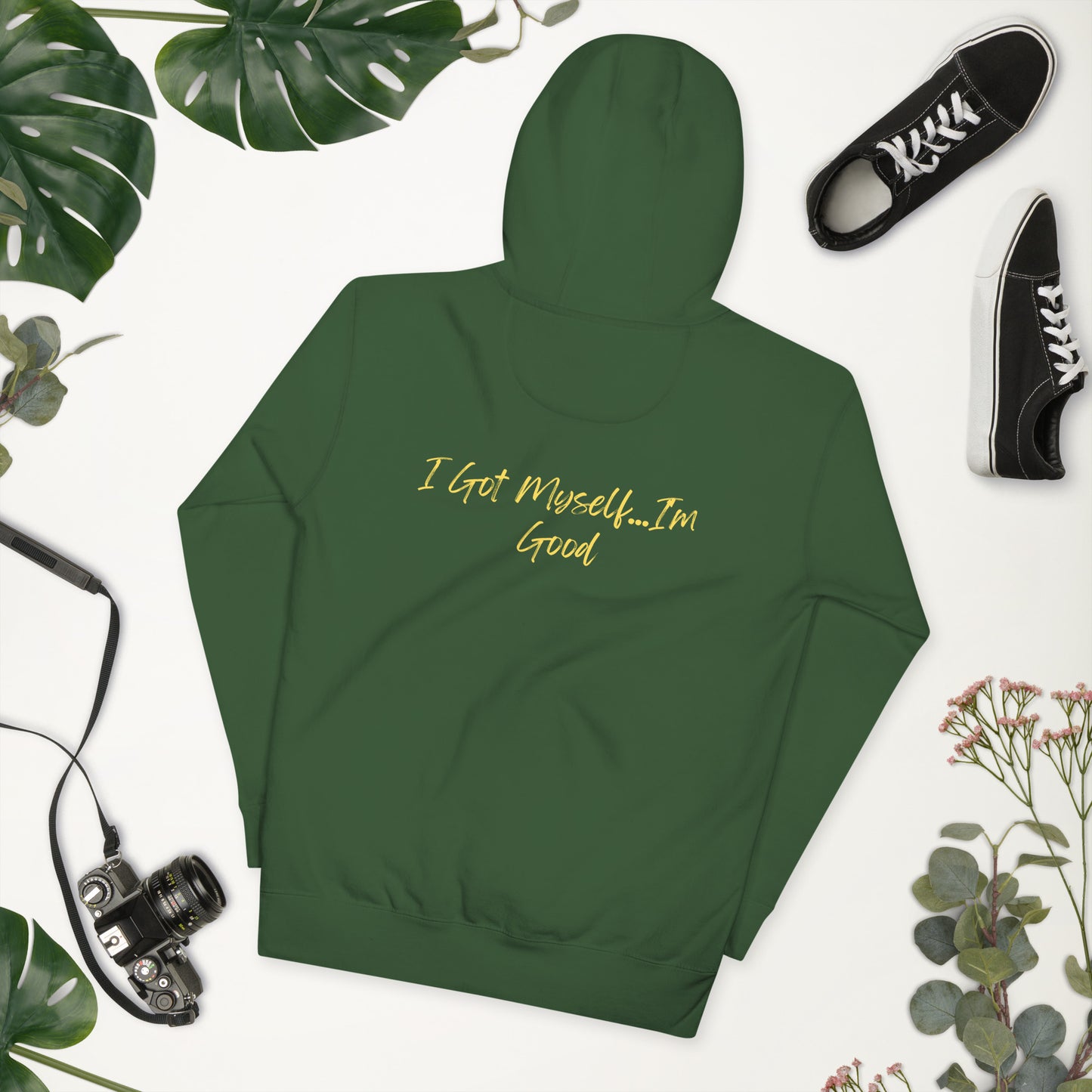 On Your Journey Single Flower Unisex Hoodie