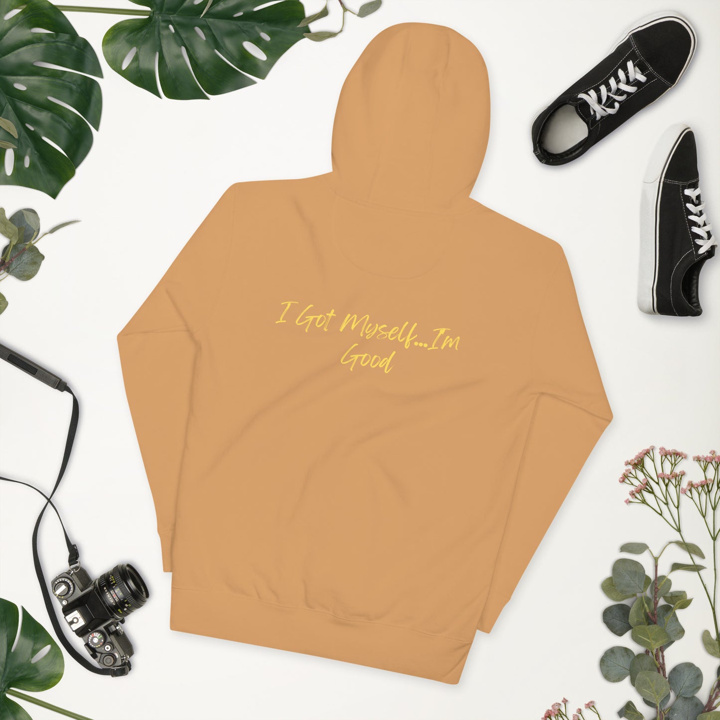 On Your Journey Single Flower Unisex Hoodie