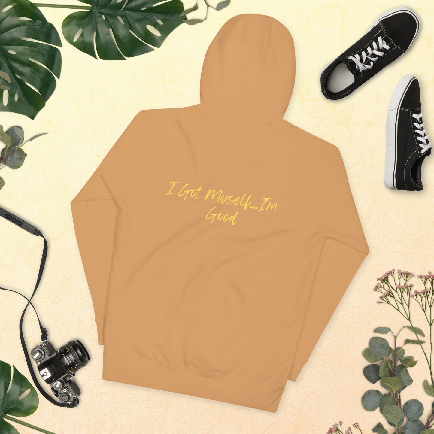 On Your Journey Single Flower Unisex Hoodie