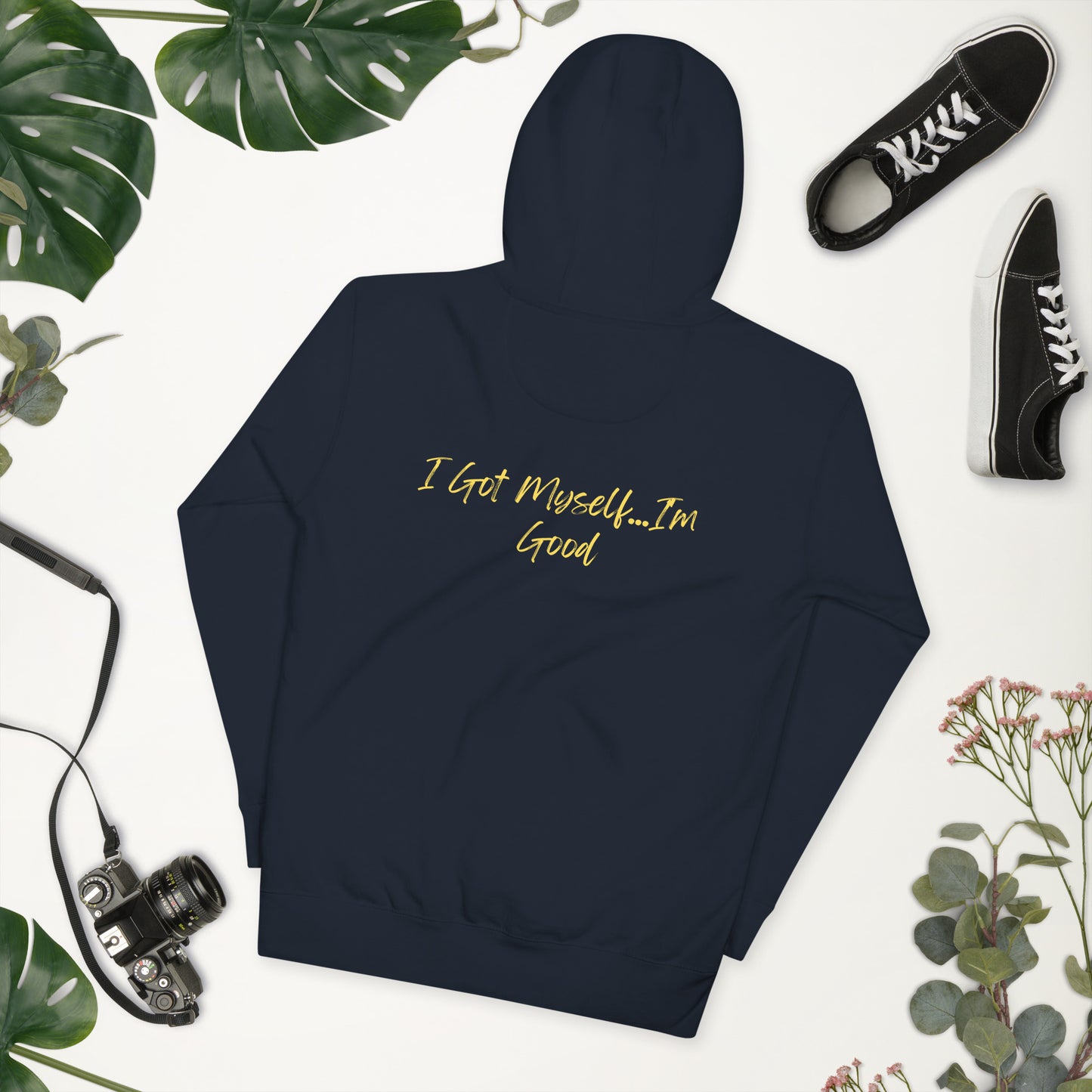 On Your Journey Single Flower Unisex Hoodie