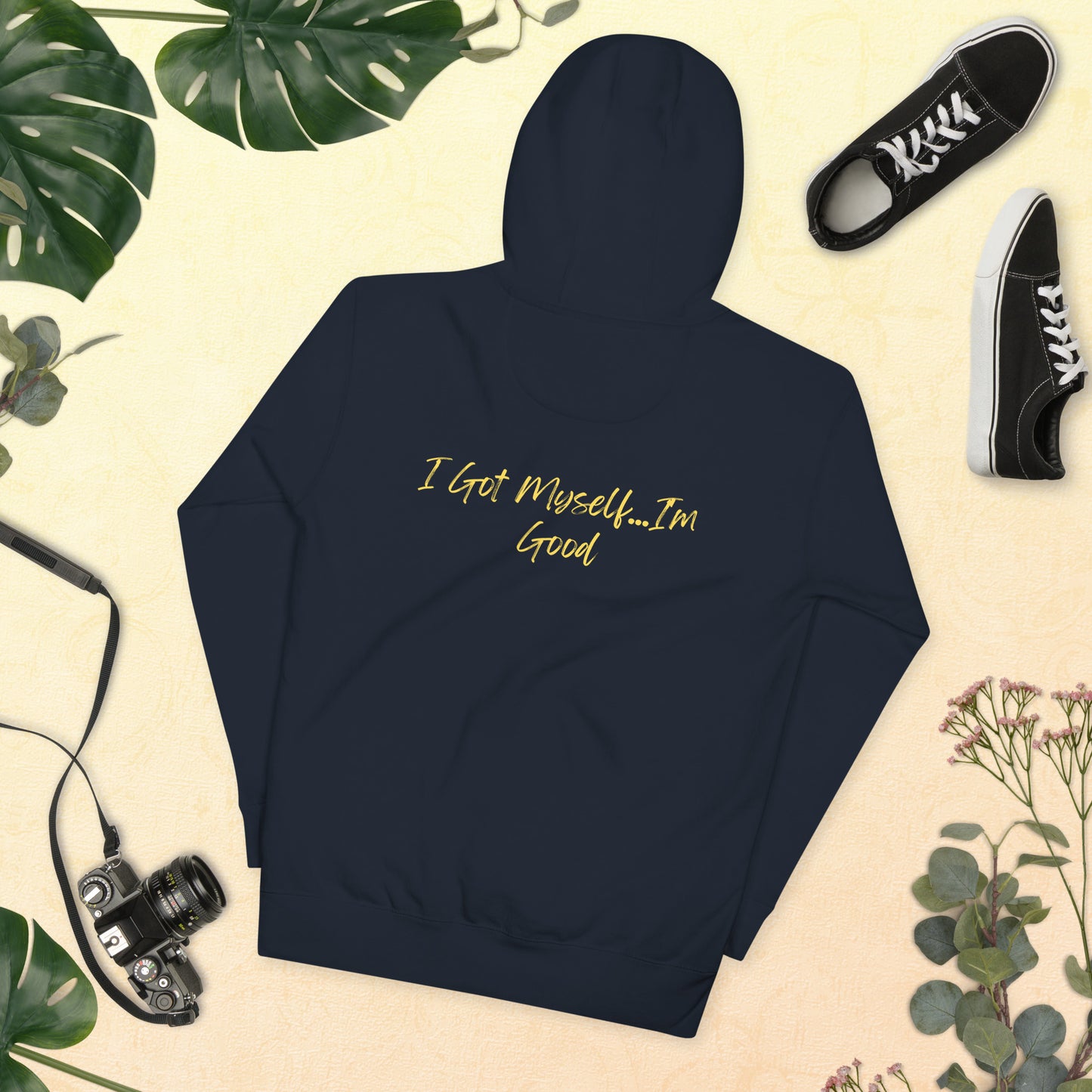 On Your Journey Single Flower Unisex Hoodie