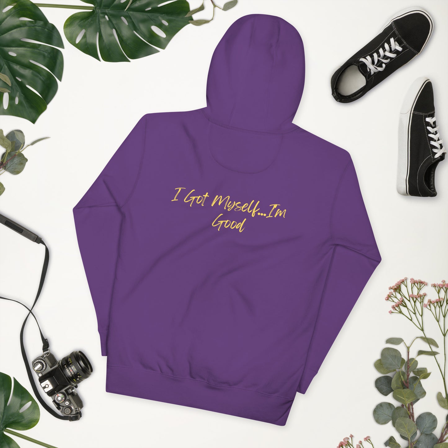 On Your Journey Single Flower Unisex Hoodie