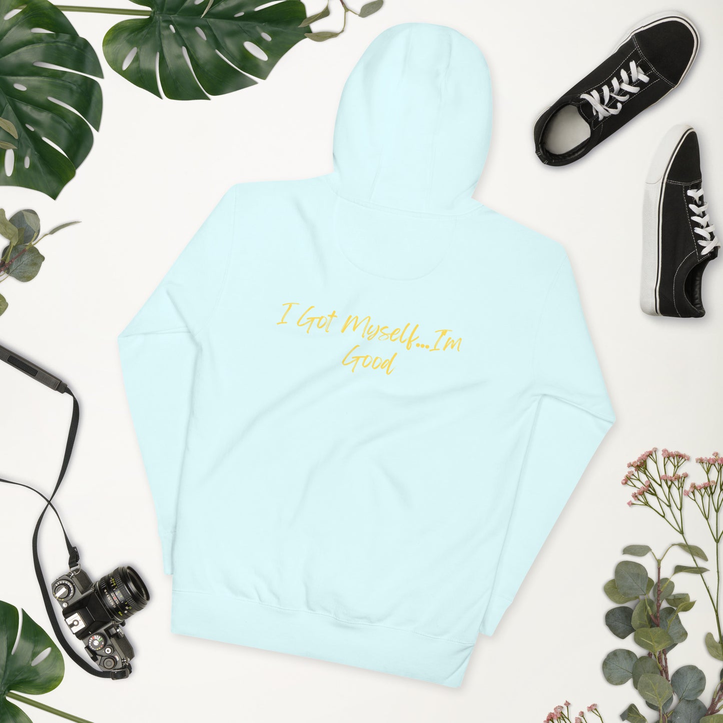 On Your Journey Single Flower Unisex Hoodie