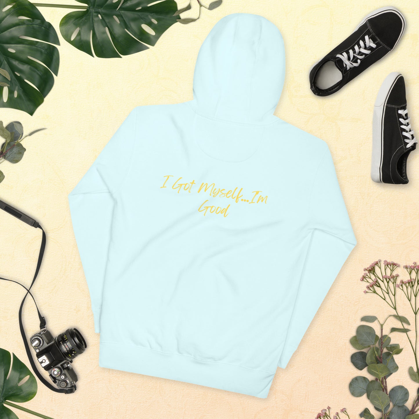 On Your Journey Single Flower Unisex Hoodie