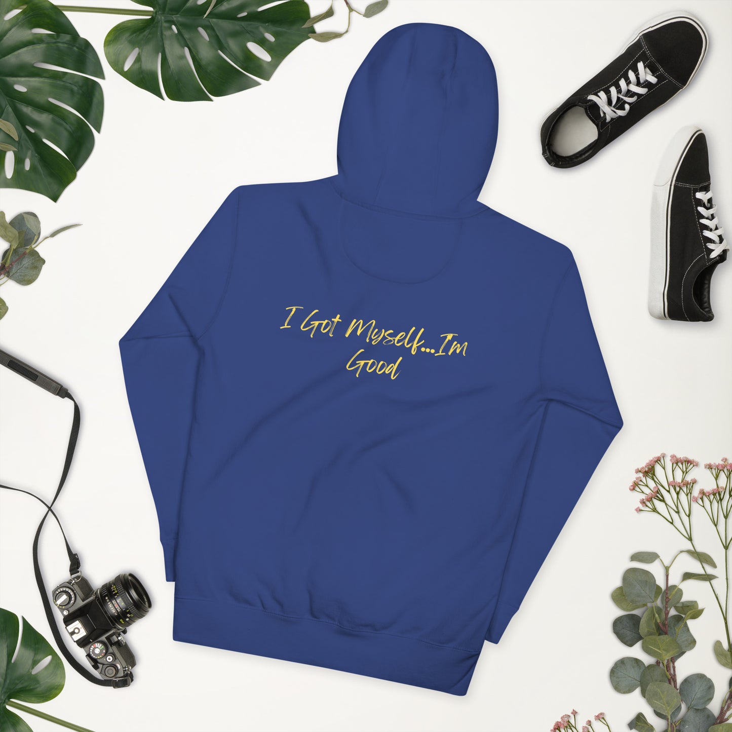 On Your Journey Single Flower Unisex Hoodie