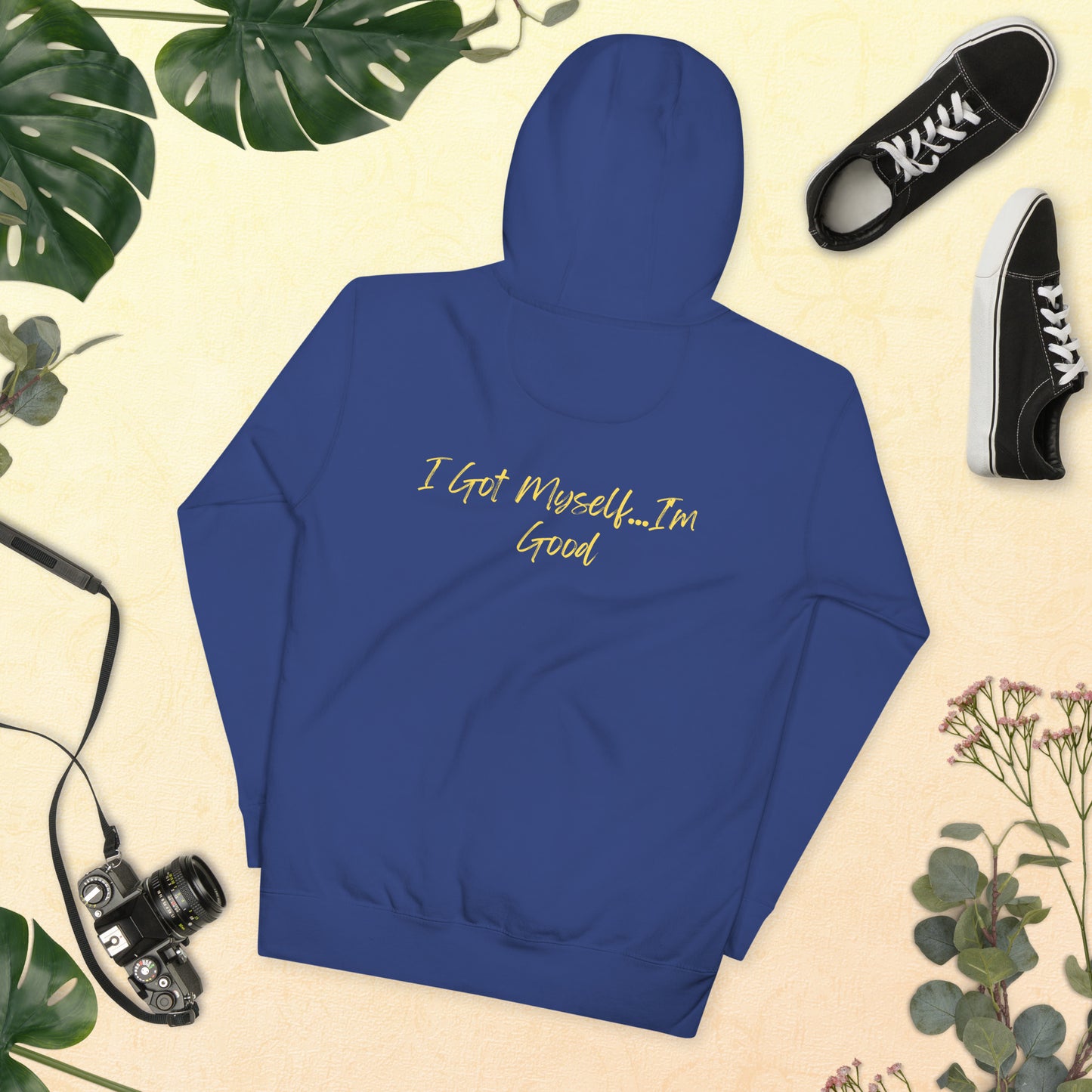 On Your Journey Single Flower Unisex Hoodie
