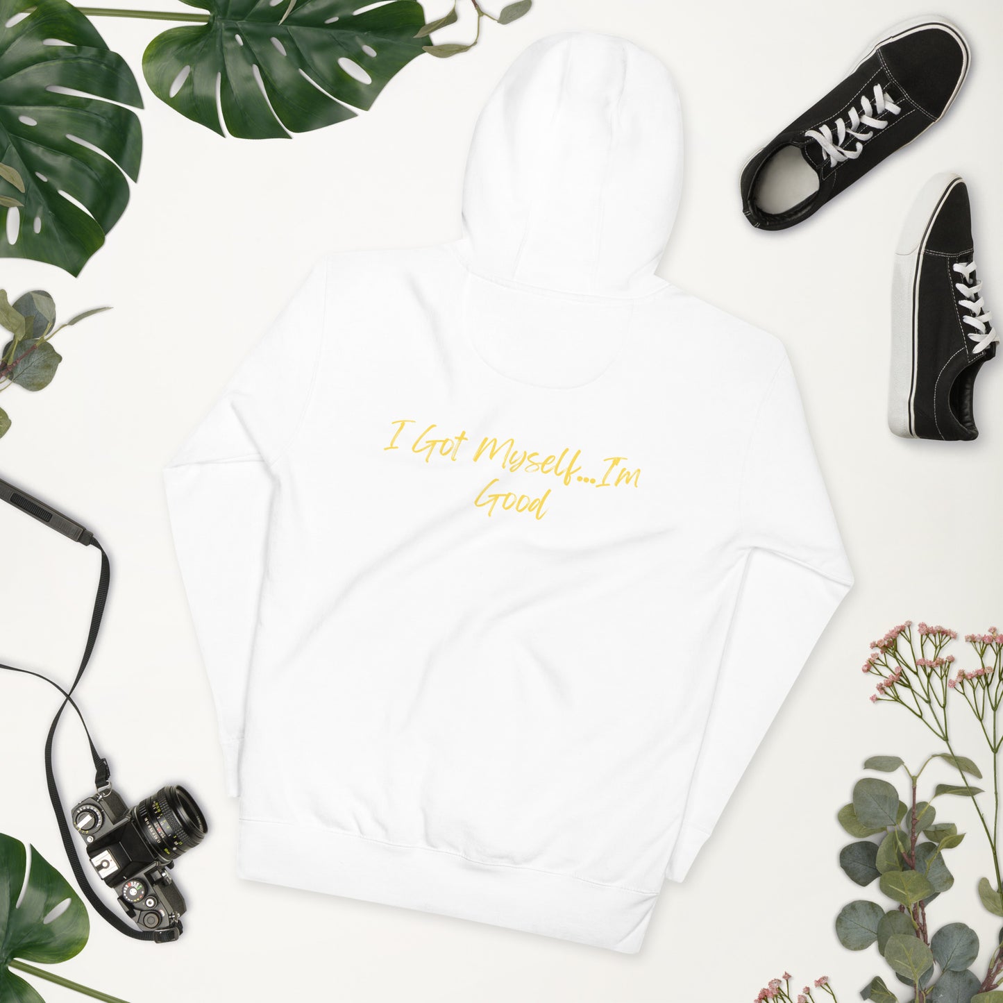 On Your Journey Single Flower Unisex Hoodie