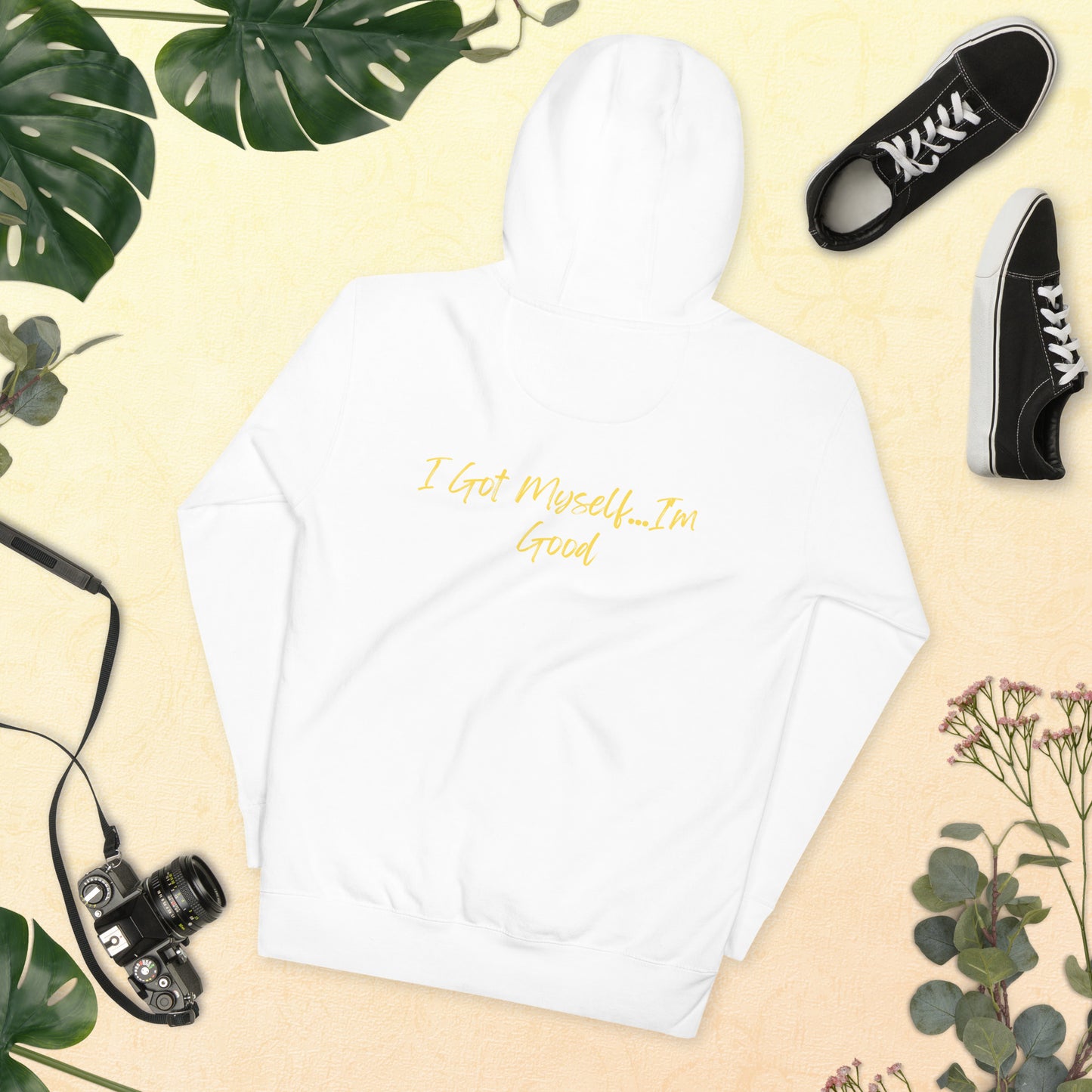 On Your Journey Single Flower Unisex Hoodie